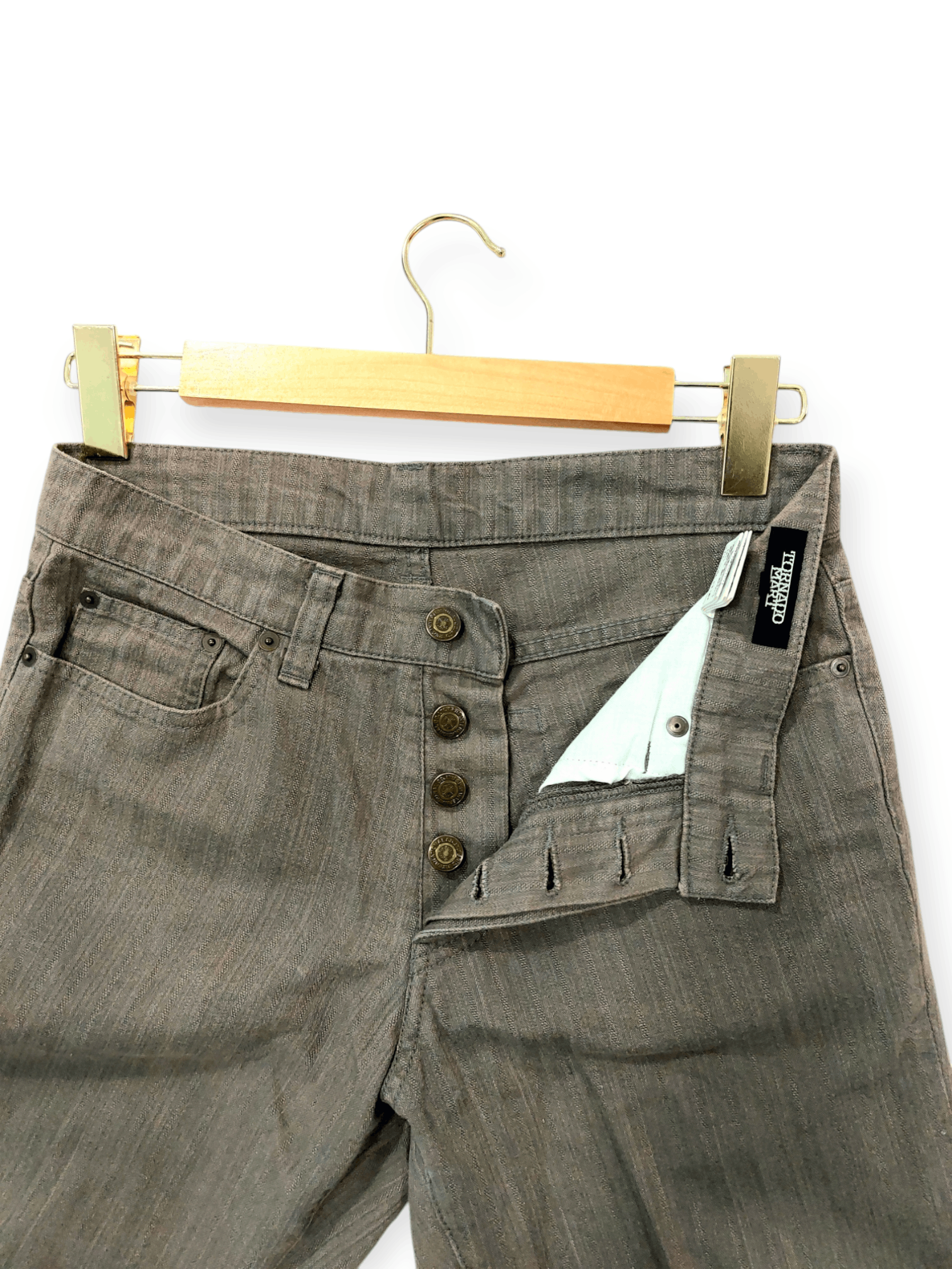 Tornado Mart Flare Tornado Mart Japan Market Denim Size US 28 / EU 44 - 4 Thumbnail