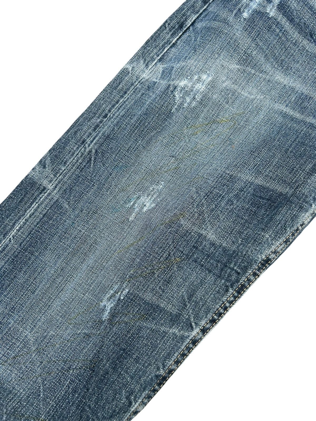 Kapital Vintage Skull Japanese Brand Sirmione Distressed Denim Jeans Size US 27 - 6 Thumbnail