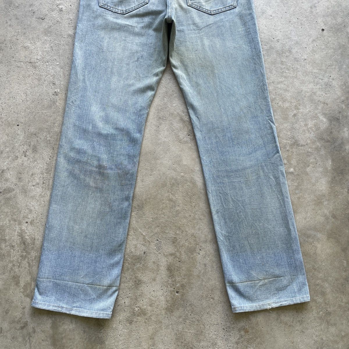 Edwin × Jean × Vintage W34💥 Rusty Wash Edwin Vintage Faded Jeans Denim Pants Size US 34 / EU 50 - 13 Thumbnail