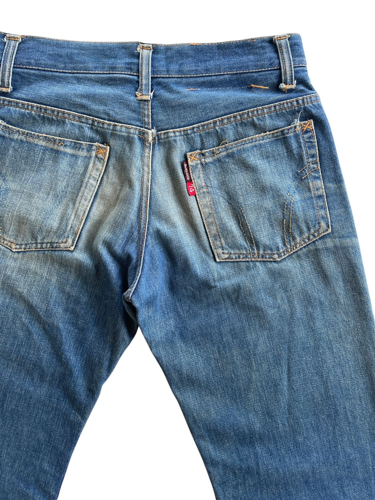 Vintage Vintage Stevens Dirty Distressed Flared Jeans Size US 28 / EU 44 - 8 Thumbnail