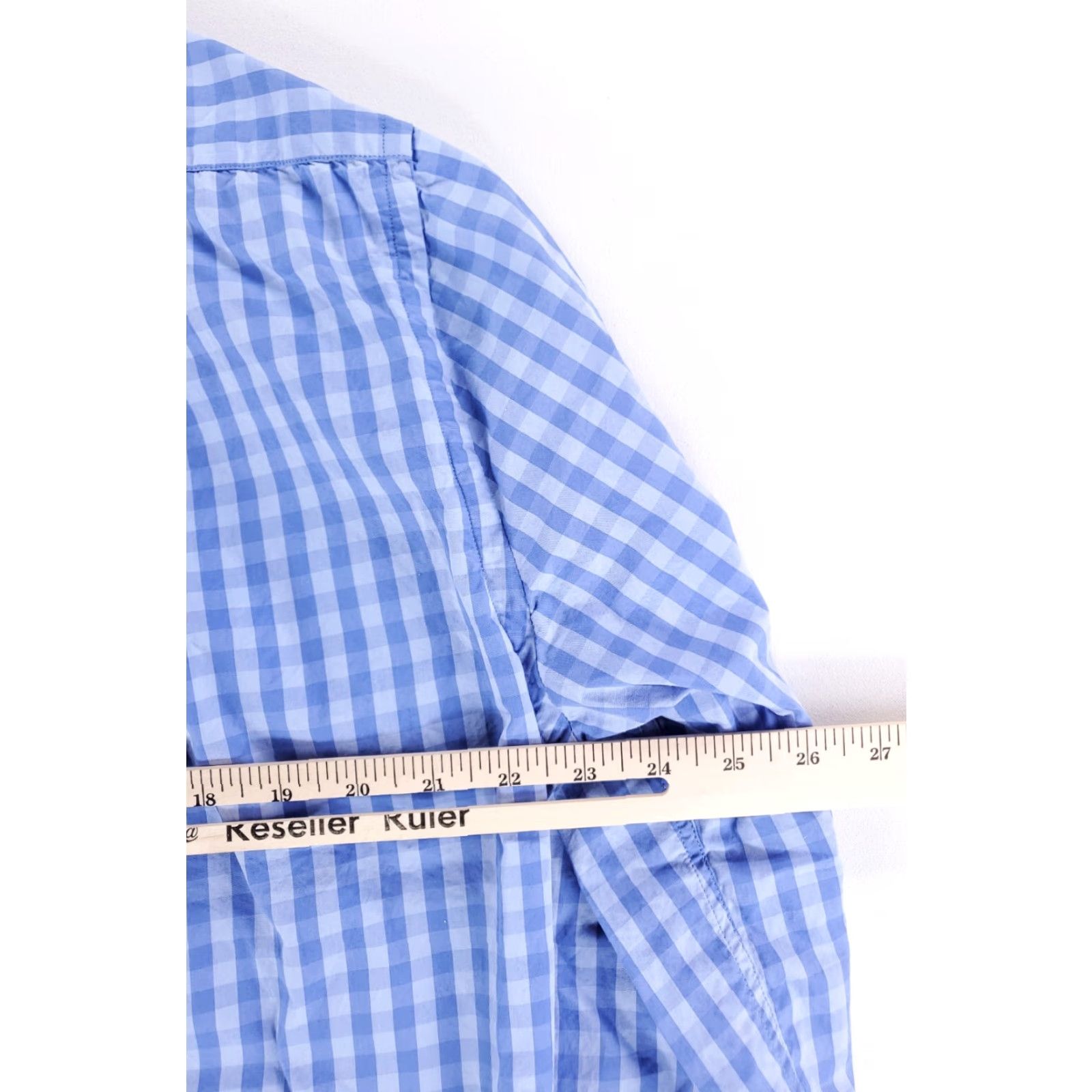 Vintage Gitman Bros. Button Down Shirt Blue White Check Long Sleeve Mens L Size US L / EU 52-54 / 3 - 6 Thumbnail