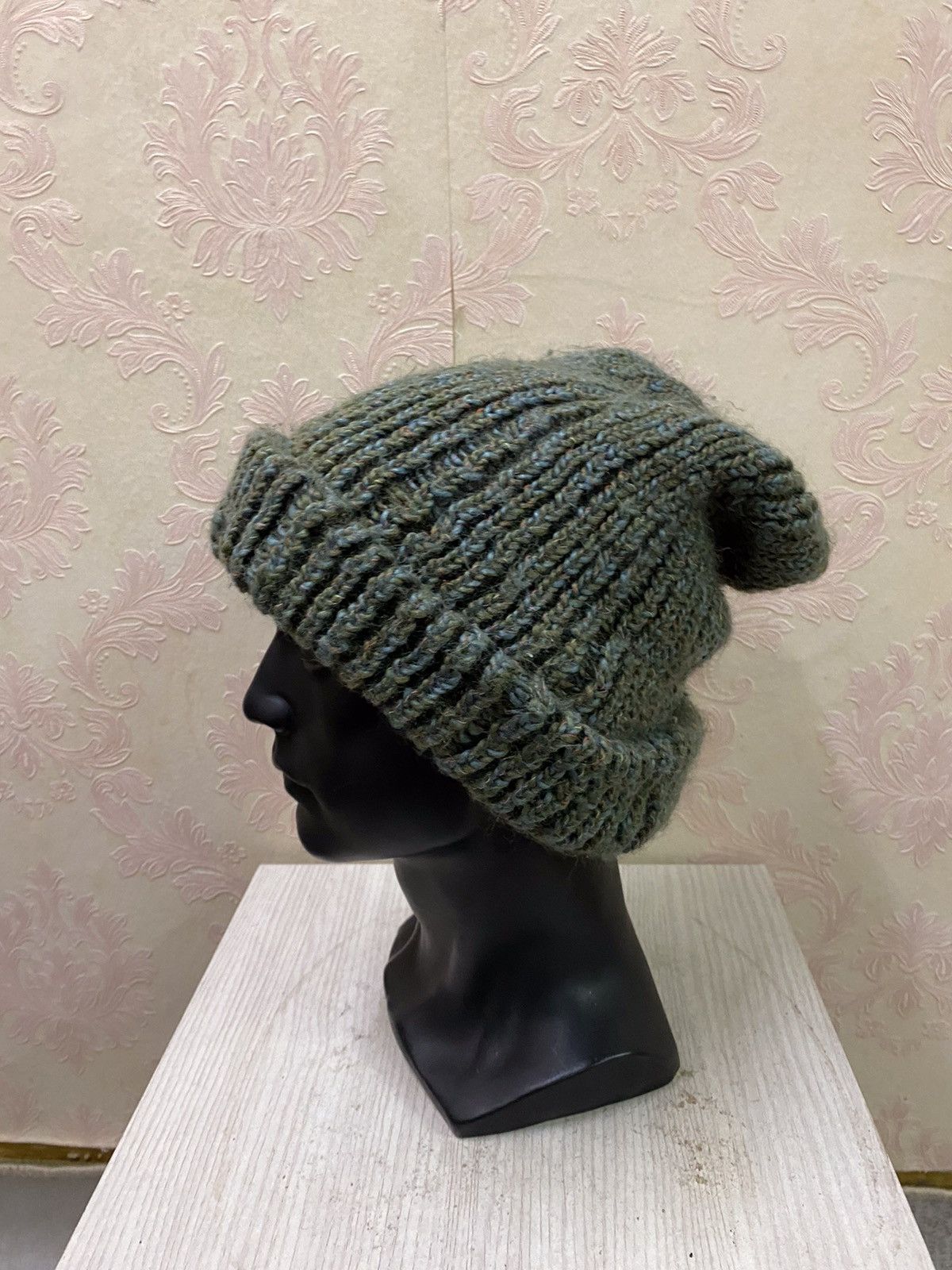 Japanese Brand × Kapital × Vintage Japanese Brand Rare Design Knit Beanie Hat Size ONE SIZE - 3 Thumbnail