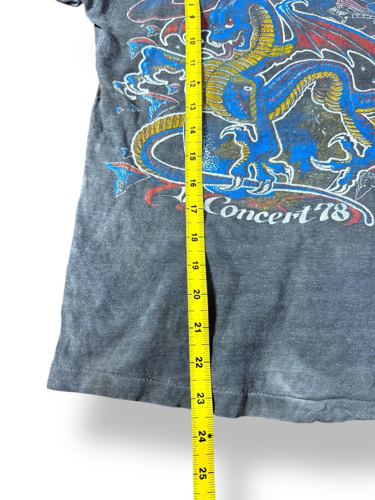 Band Tees *RARE* 1978 YES TOUR USA DRAGON THRASHED T-SHIRT ROCK BAND Size US M / EU 48-50 / 2 - 10 Thumbnail