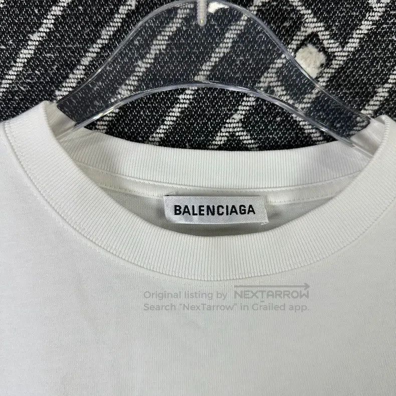Balenciaga Balenciaga Cola White Short Sleeve Size US XS / EU 42 / 0 - 3 Thumbnail