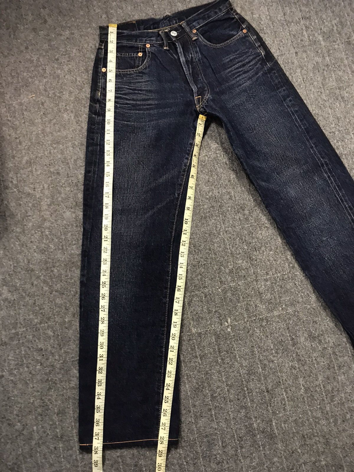 Denime Denime Dark Indigo Denim Jeans Selvedge Size 26 29 Size 26" / US 2 / IT 38 - 13 Thumbnail