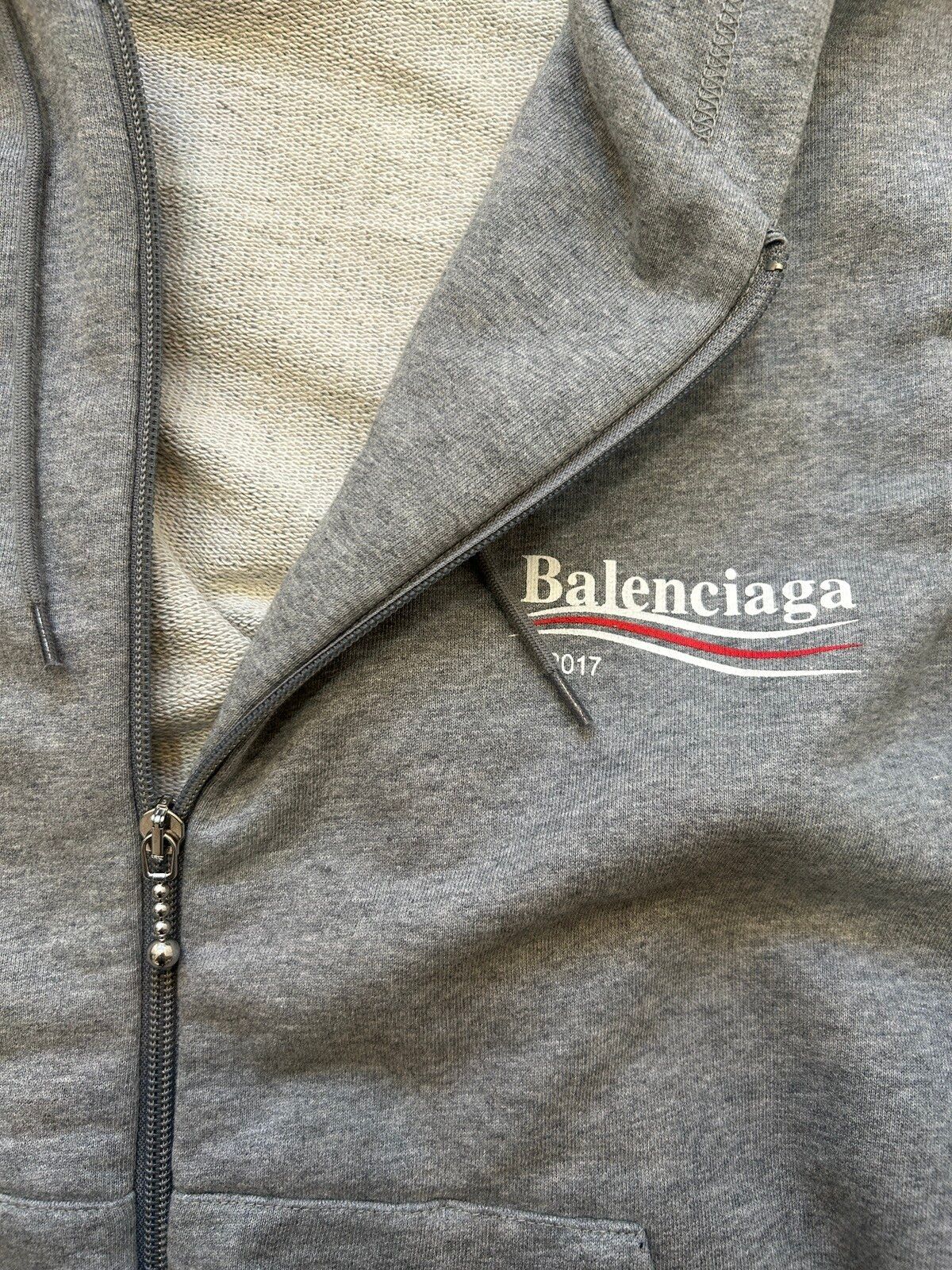 Balenciaga BALENCIAGA CAMPAIGN 2017 ZIP UP Size US L / EU 52-54 / 3 - 3 Thumbnail