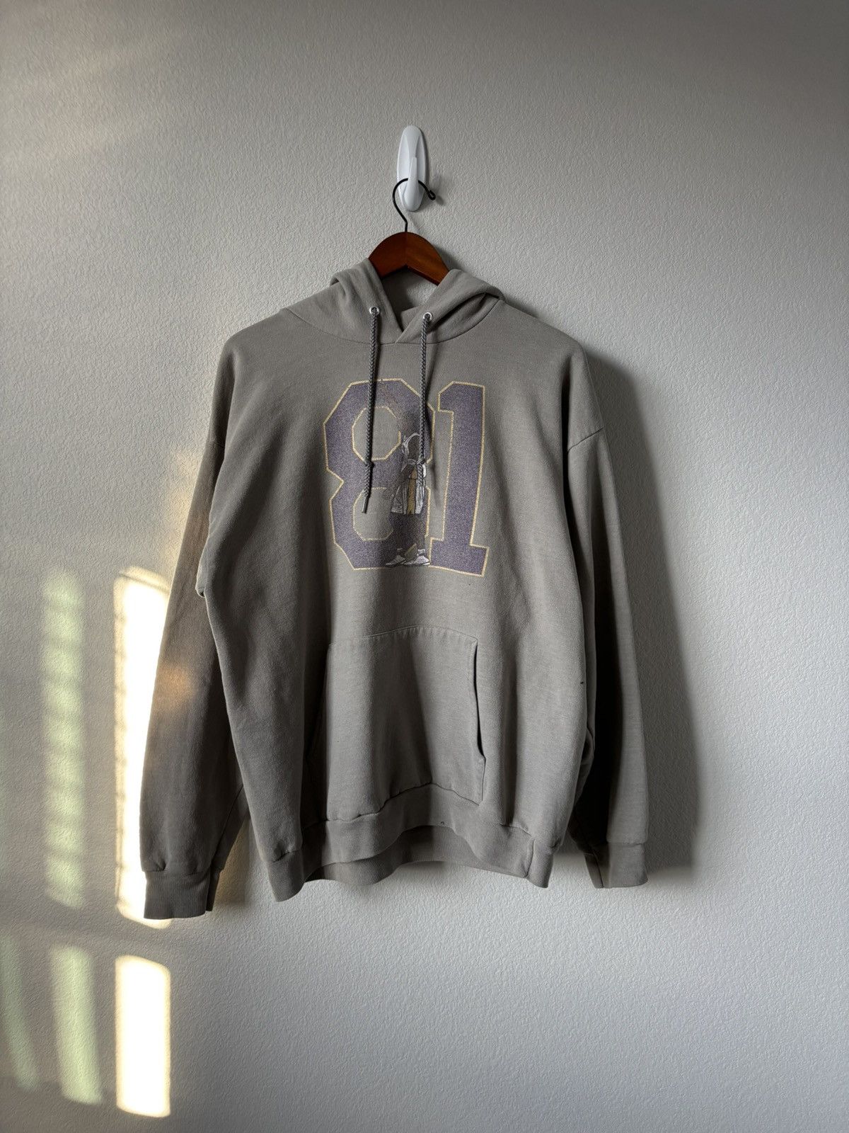 Vintage Vintage Grey 81 Kobe Hoodie Size US L / EU 52-54 / 3 - 2 Thumbnail