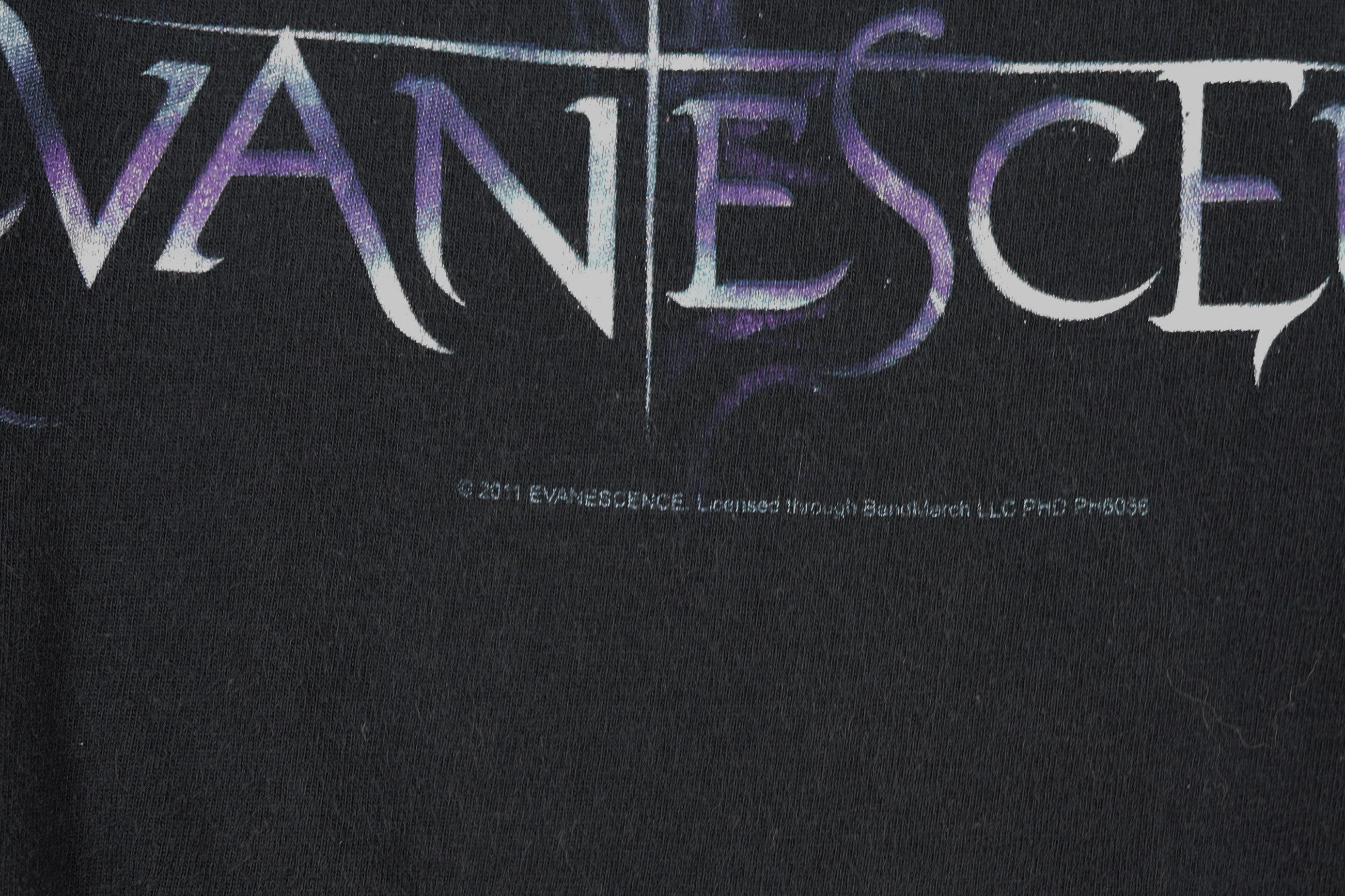 Band Tees × Vintage Vintage Evanescence Y2K Rock Band Merch Graphic Tee T-shirt Size US M / EU 48-50 / 2 - 5 Thumbnail