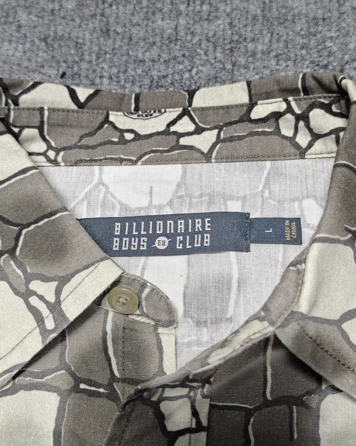 Billionaire Boys Club EU Croc Embossed Long Sleeve Shirt Billionaire Boys Club Size US L / EU 52-54 / 3 - 5 Thumbnail