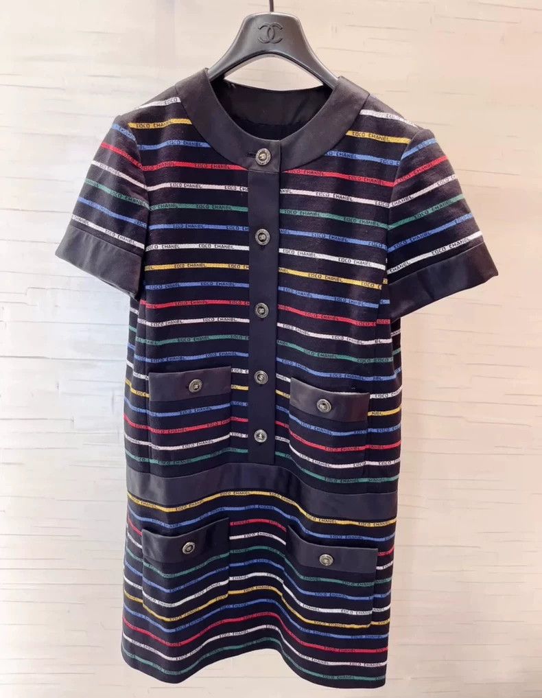 Chanel Chanel Full logo dress 2503-Nextarrow Size XS / US 0-2 / IT 36-38 - 8 Thumbnail