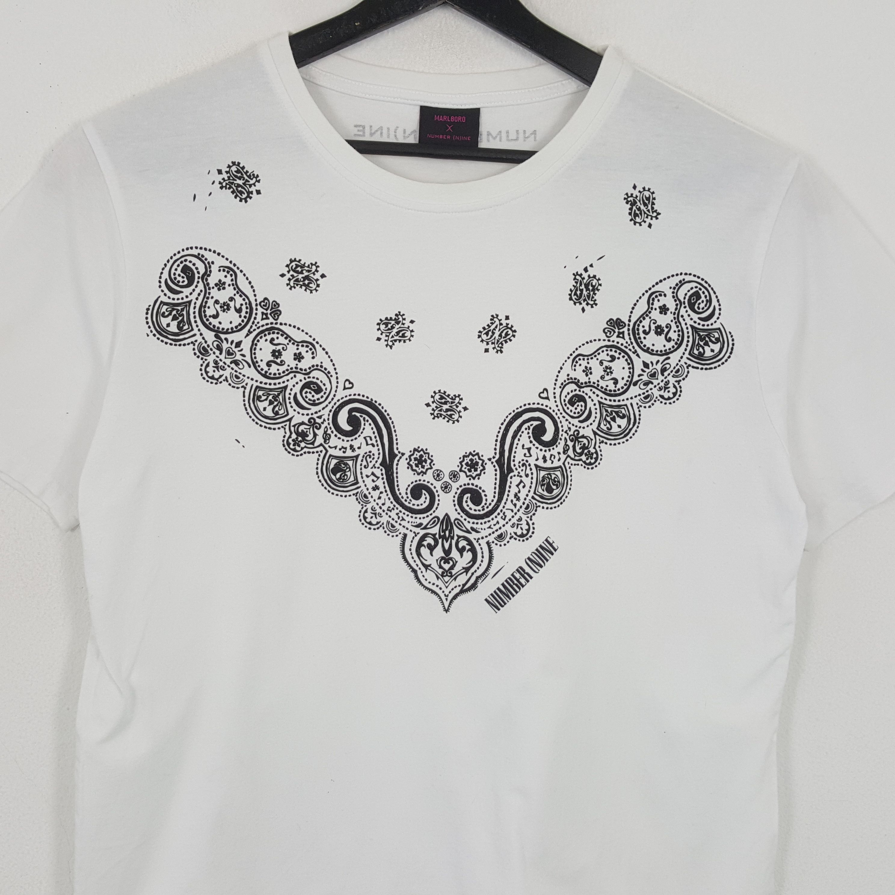 Marlboro × Number (N)ine × Vintage MARLBORO x NUMBER (N)INE Japanese Brand Designer Tshirt Size US L / EU 52-54 / 3 - 2 Thumbnail