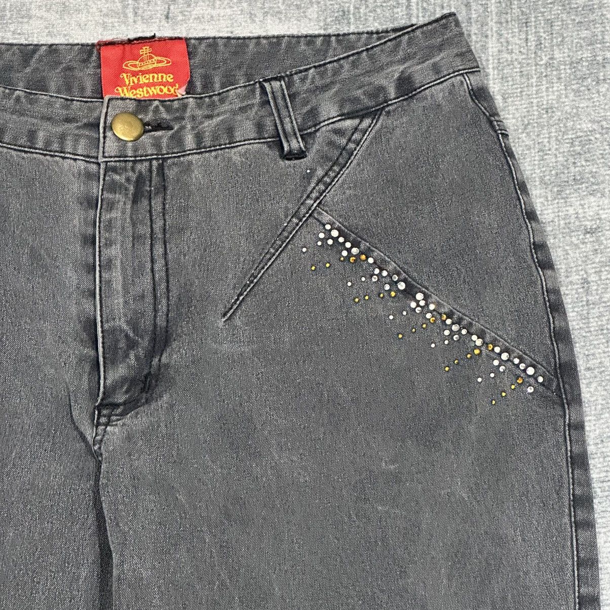 Vivienne Westwood Vivienne Westwood - Orb Logo - Denim Pants Size 28" / US 6 / IT 42 - 6 Thumbnail