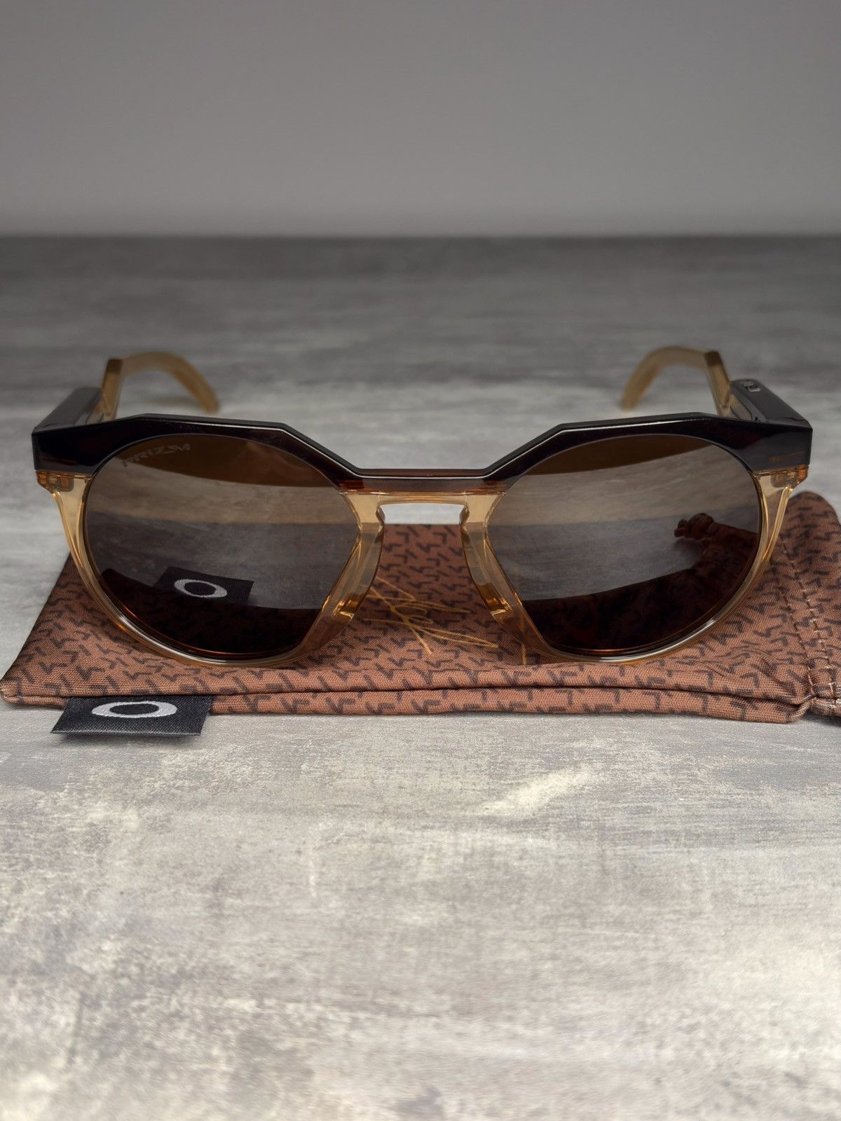 Oakley Oakley HSTN M x Kylian Mbappé Dark Amber/Light Curry Size ONE SIZE - 3 Thumbnail