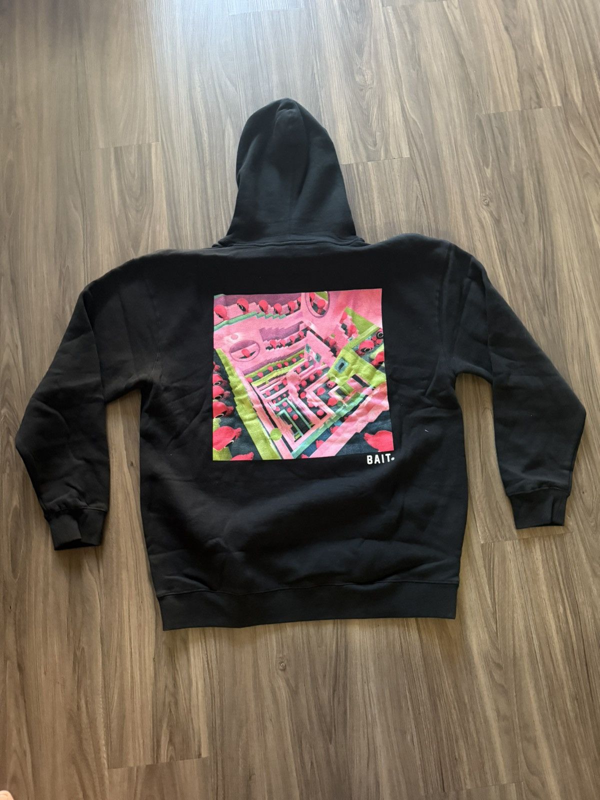 Bait BAIT x Squid Game Kokies Hoodie Black Graphic Men’s XL Size US XL / EU 56 / 4 - 4 Thumbnail