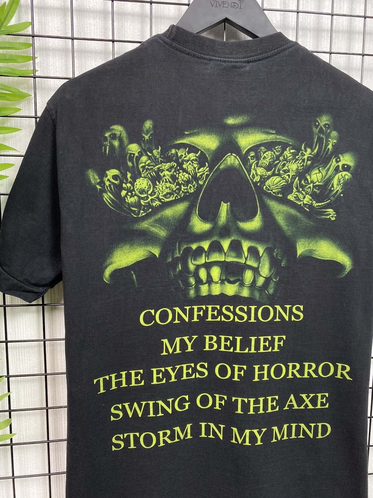 Band Tees × Vintage POSSESSED "THE EYES OF HORROR" vintage T shirt Tee Men L Size US L / EU 52-54 / 3 - 22 Thumbnail