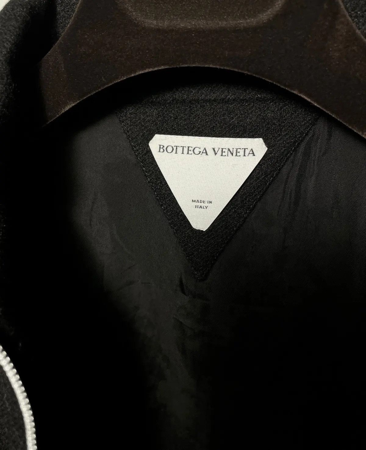 Bottega Veneta Black Crop Wool Jacket Size US M / EU 48-50 / 2 - 4 Thumbnail