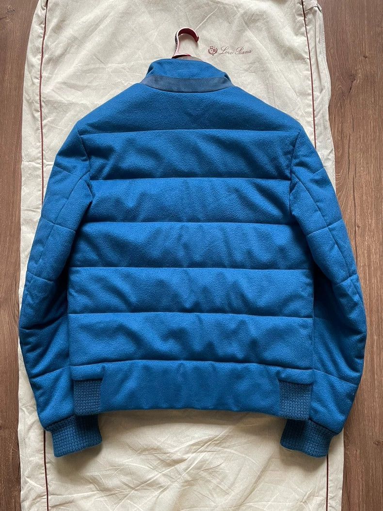Other Loro Piana Blue Cashmere Bomber Jacket- Size US S / EU 44-46 / 1 - 2 Thumbnail