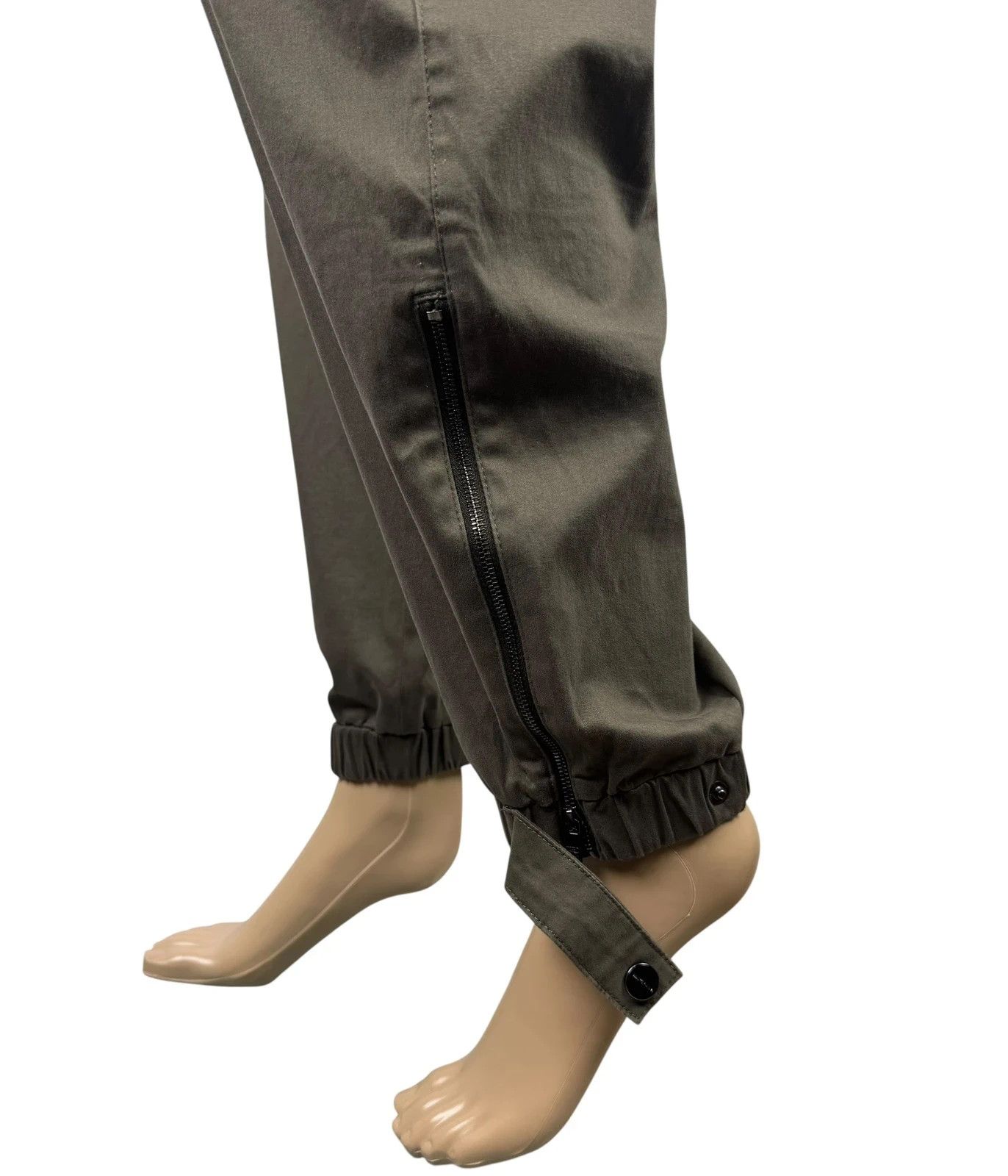 Other Marc Cain Khaki Cotton Pants Ankle Zip size 4 Size 36" / US 14 / IT 50 - 5 Thumbnail