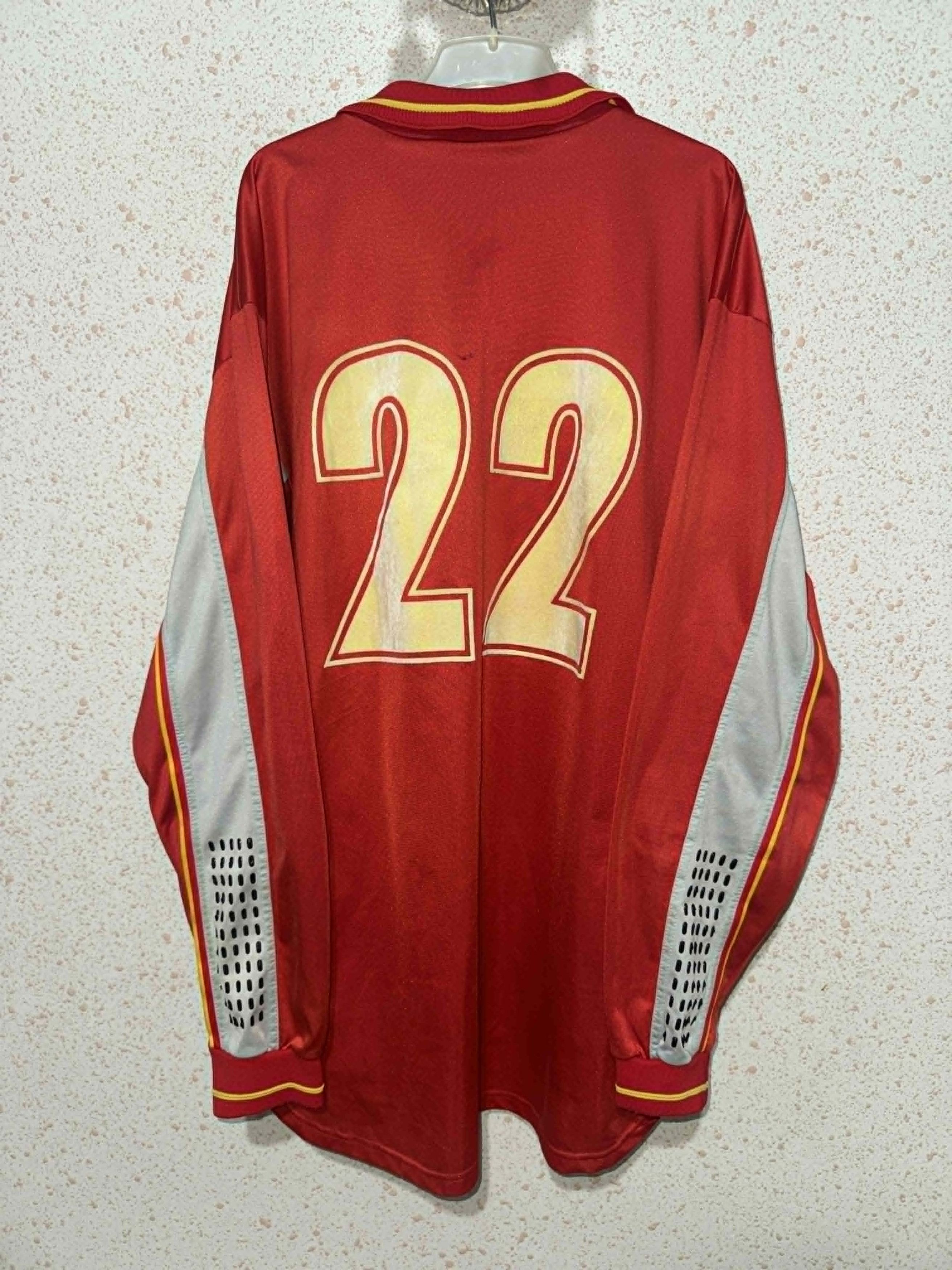 Puma Cameroun 1998/00 Player Issue Goalkeeper Shirt #22 PUMA Size US XL / EU 56 / 4 - 2 Thumbnail