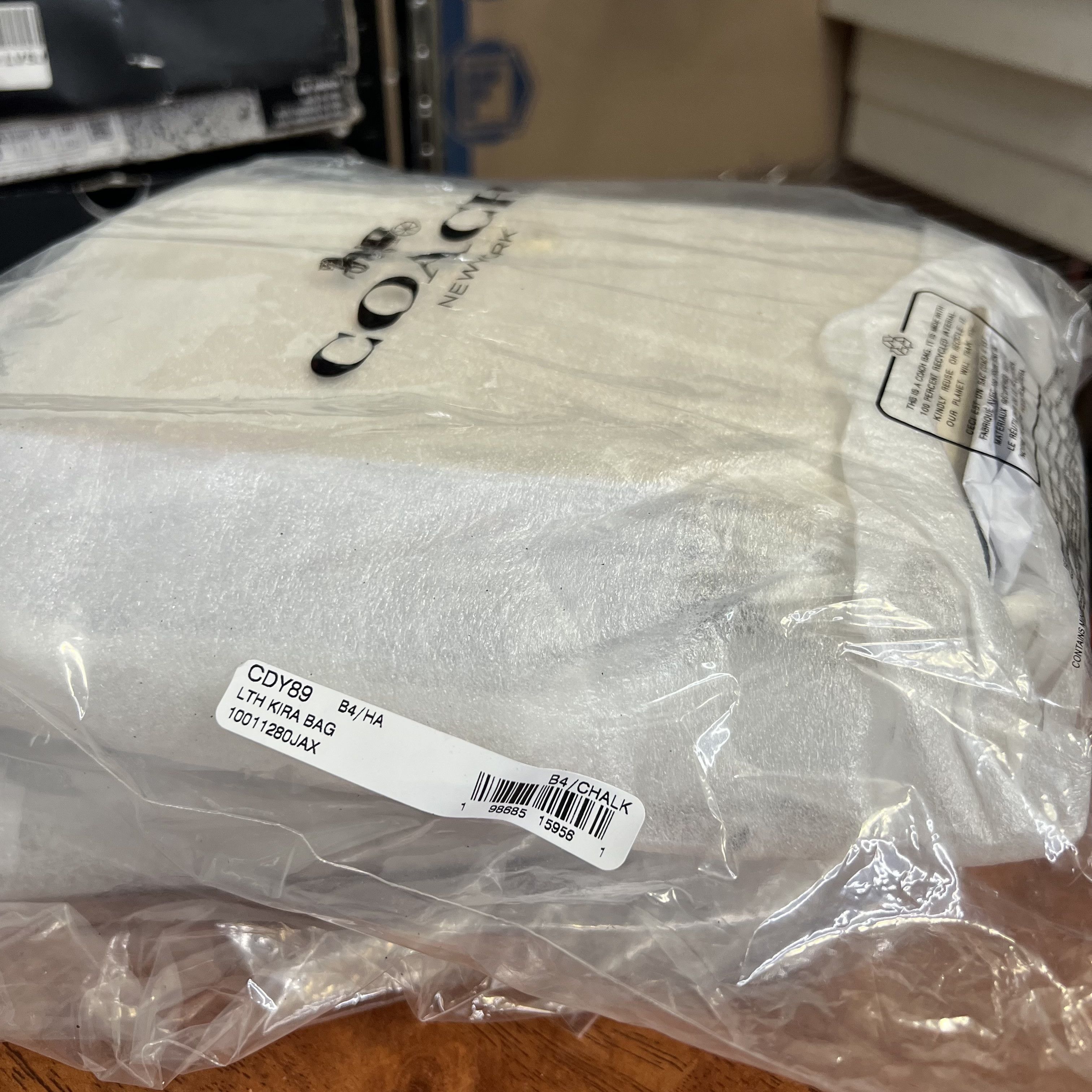 Coach Coach Audrey Crossbody Bag Chalk/Brass Size ONE SIZE - 6 Thumbnail