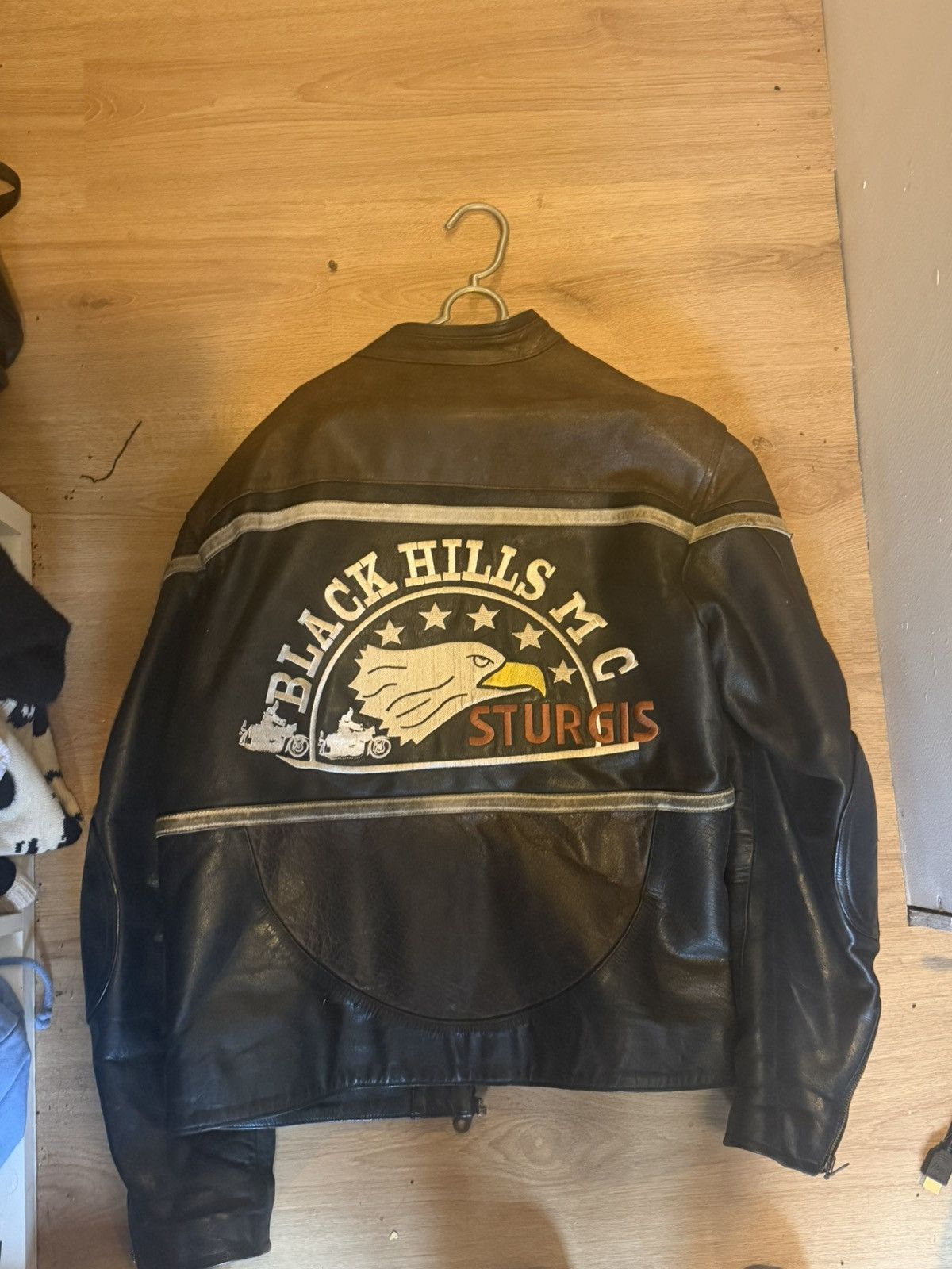 Other VINTAGE LEATHER JACKET Size US L / EU 52-54 / 3 - 3 Thumbnail