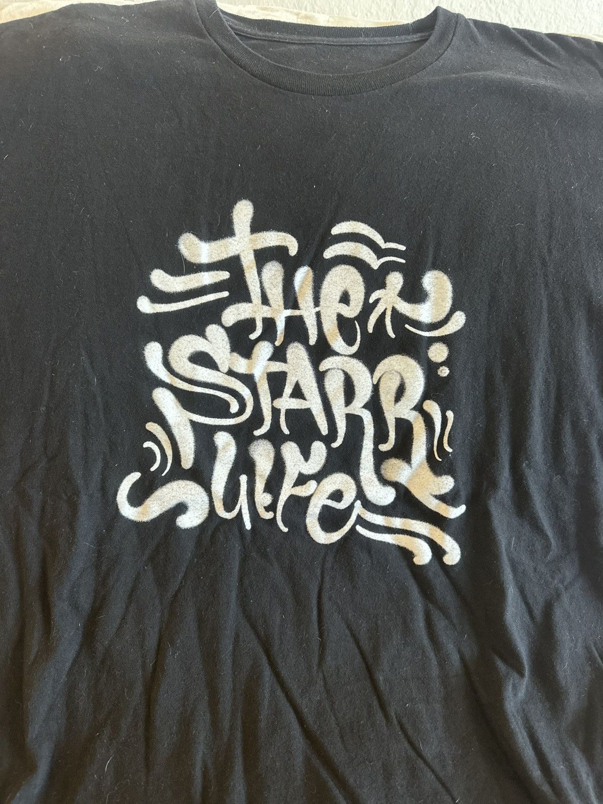 Other Jacob Starr Starr Life Black Spray Paint Graffiti Tee Shirt Size US XXL / EU 58 / 5 - 2 Thumbnail