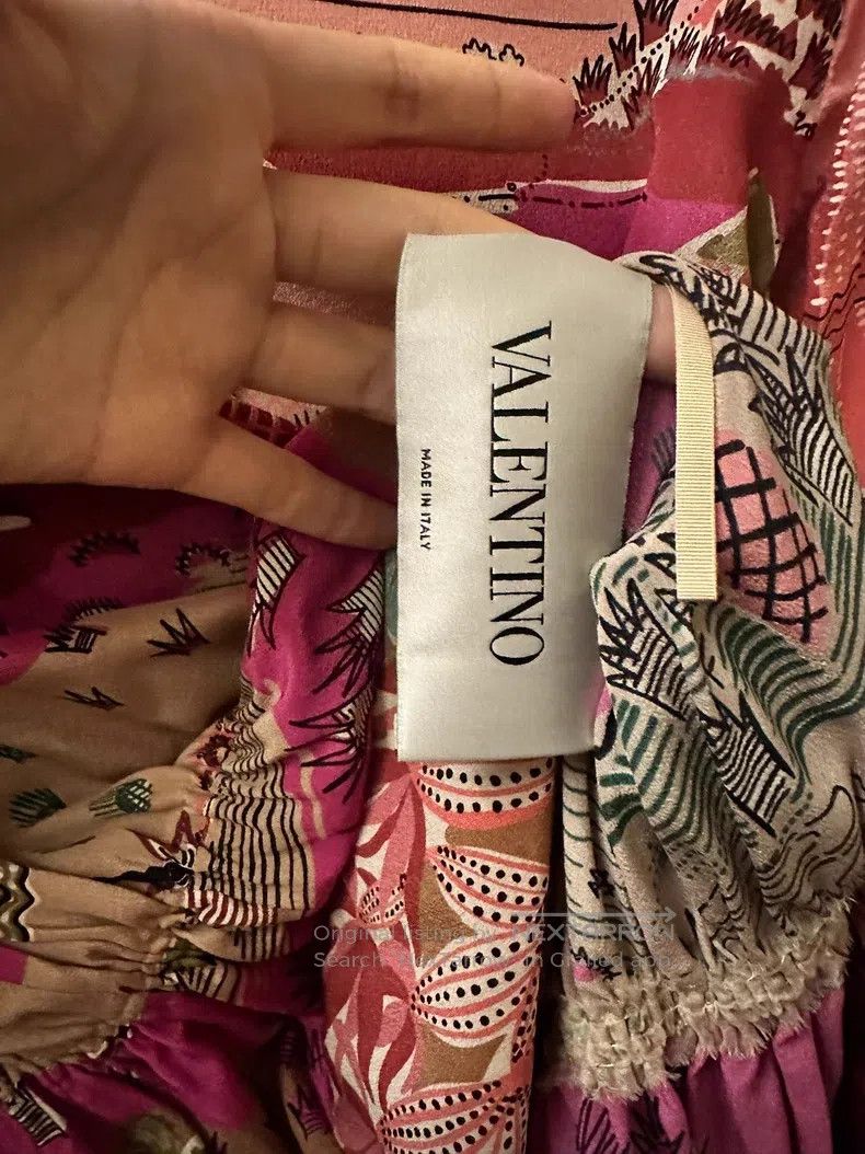 Valentino Valentino Mulberry silk dress Size M / US 6-8 / IT 42-44 - 4 Thumbnail