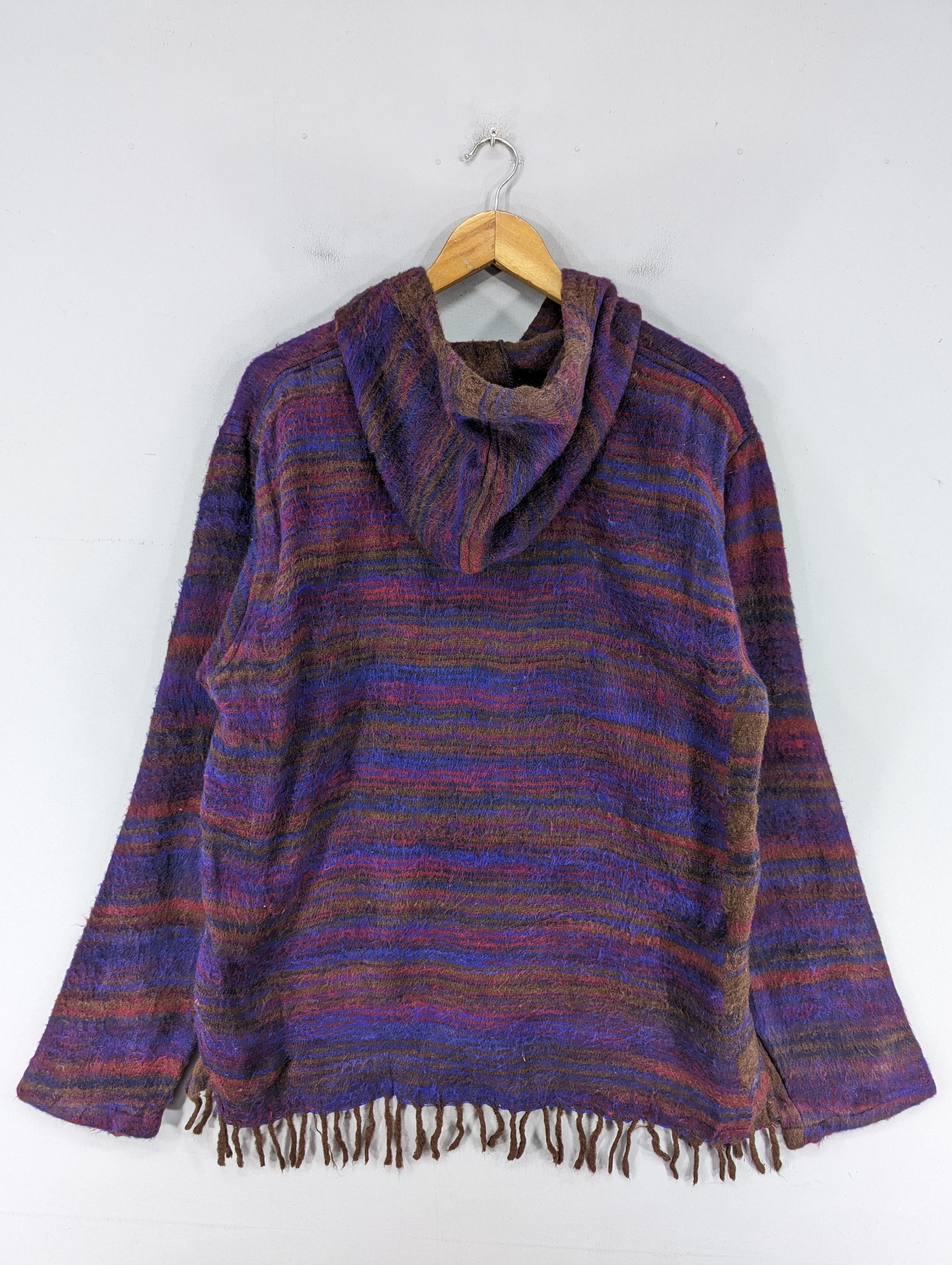 Japanese Brand 🔥RARE🔥Vintage Unbrand Wool Hooded Jacket Size US M / EU 48-50 / 2 - 10 Thumbnail