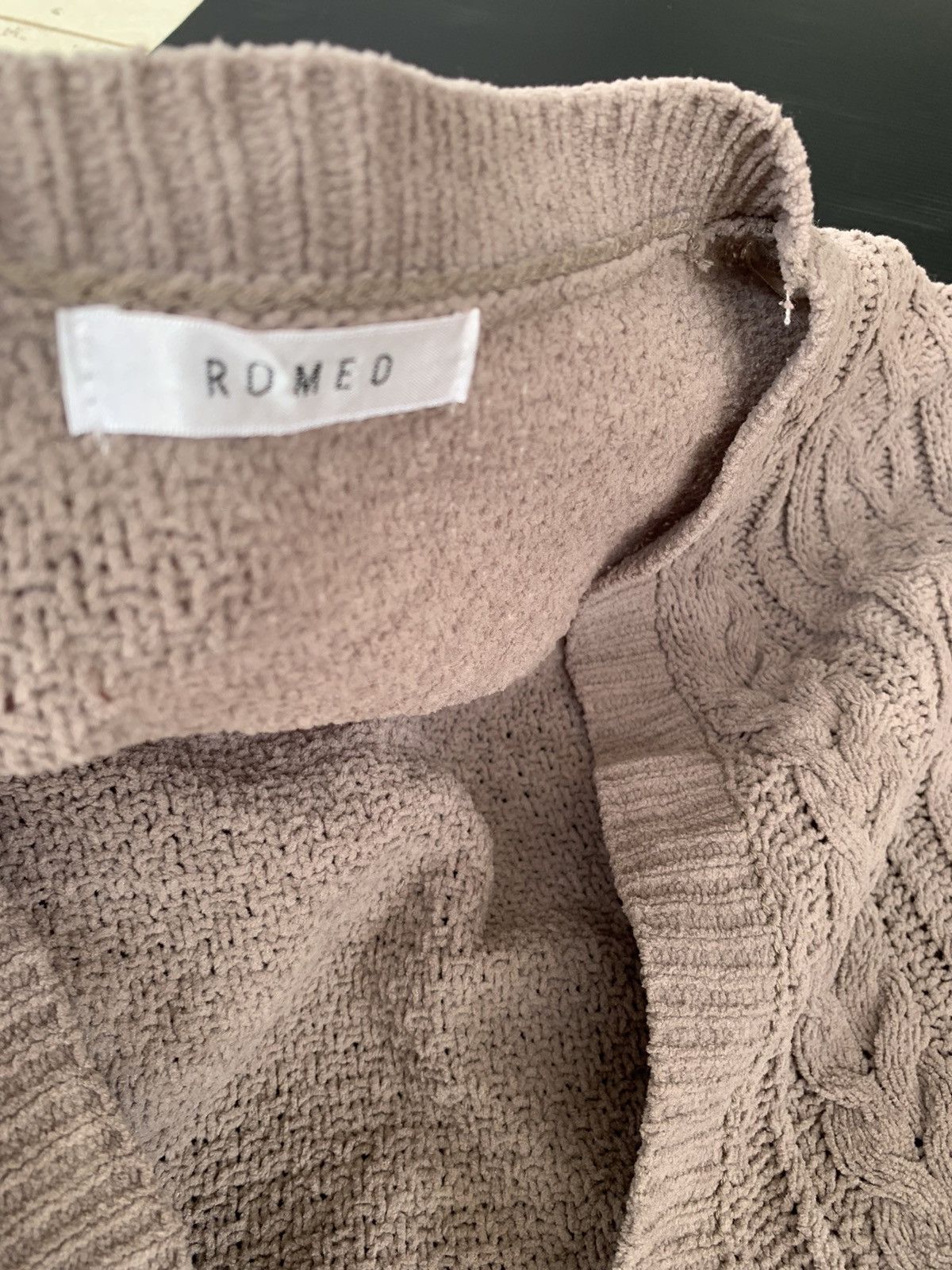 Vintage JapaneseBrand Romeo Knitwear Oversize Cardigan Jacket Size L / US 10 / IT 46 - 4 Thumbnail
