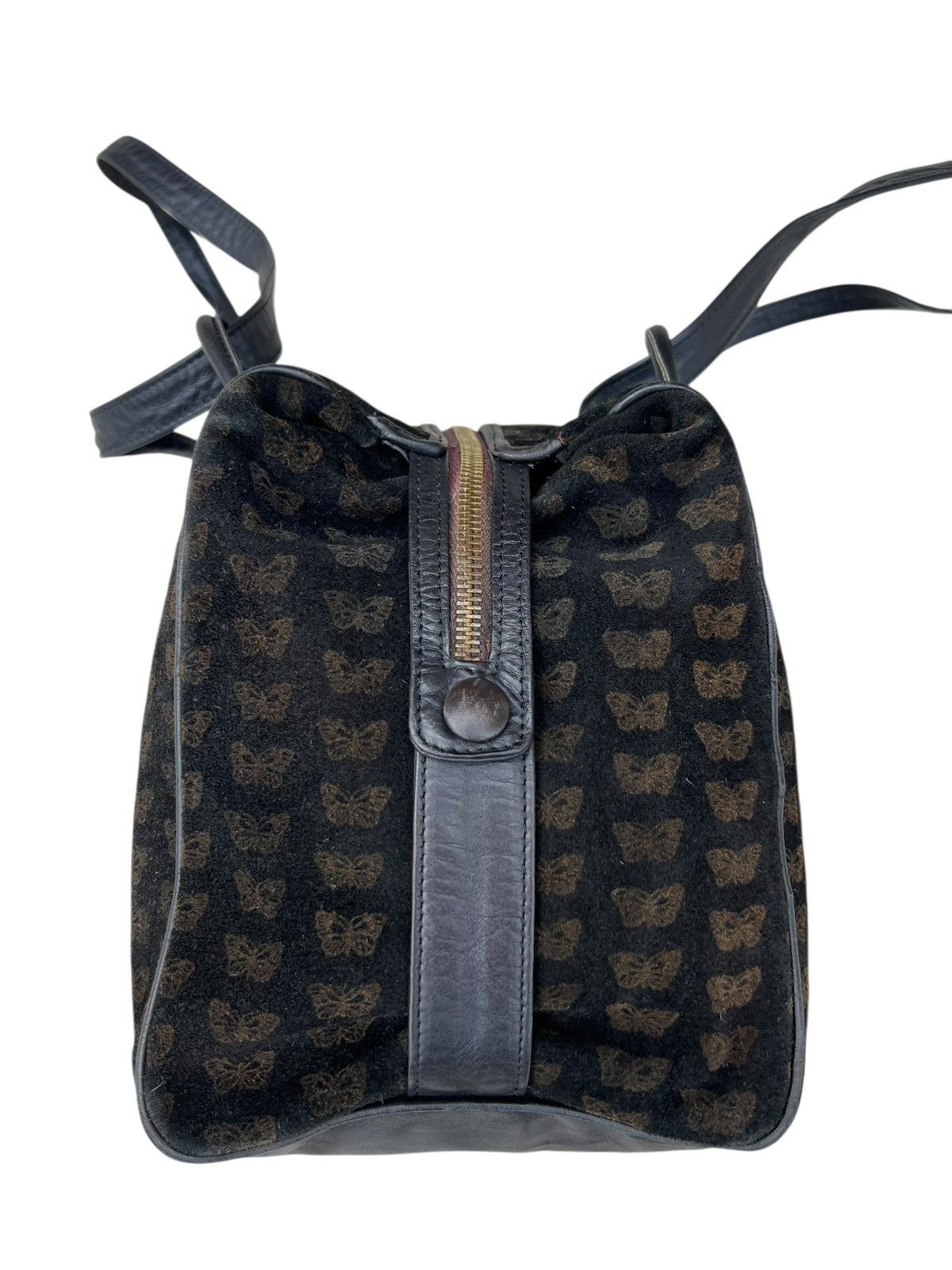 Bottega Veneta Vintage 70s 80s Bottega Venetta Hybrid Leather Bag Size ONE SIZE - 11 Thumbnail