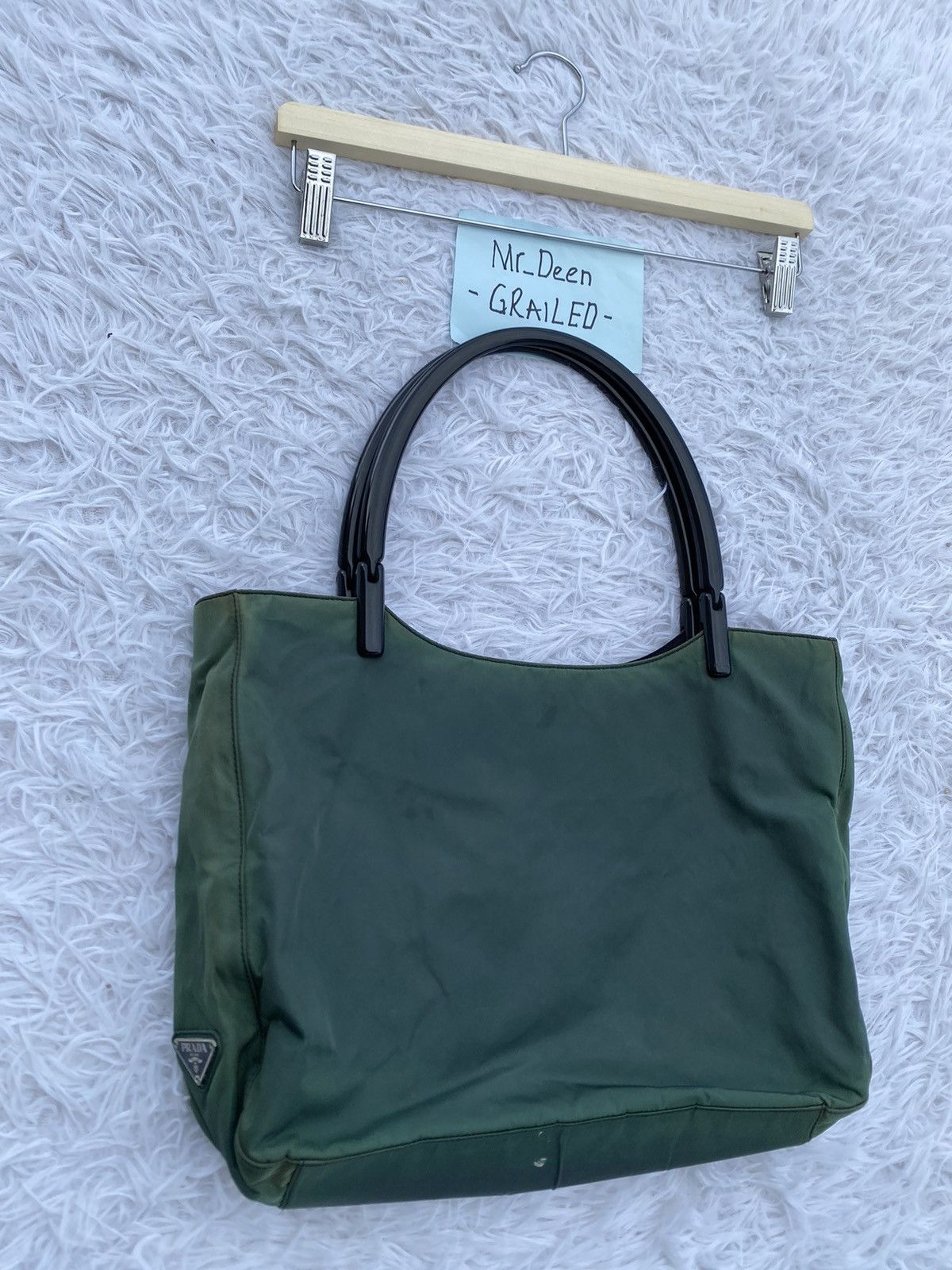 Prada Rare Vintage 1998 PRADA 100% Authentic Tote Bag Size ONE SIZE - 3 Thumbnail