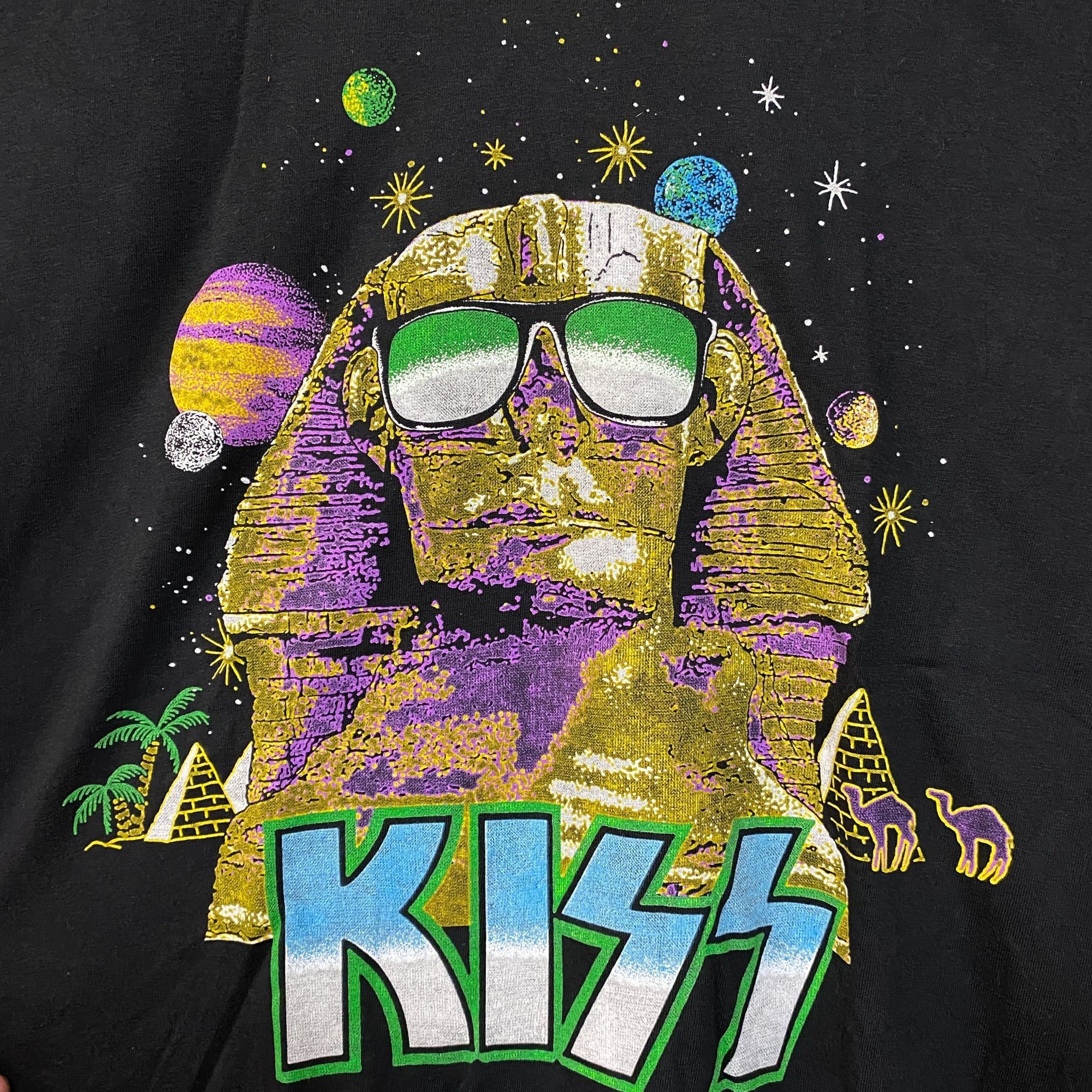KISS Kiss Hot In The Shade Album Cover Art Glam Metal T-Shirt Lar Size US L / EU 52-54 / 3 - 2 Thumbnail