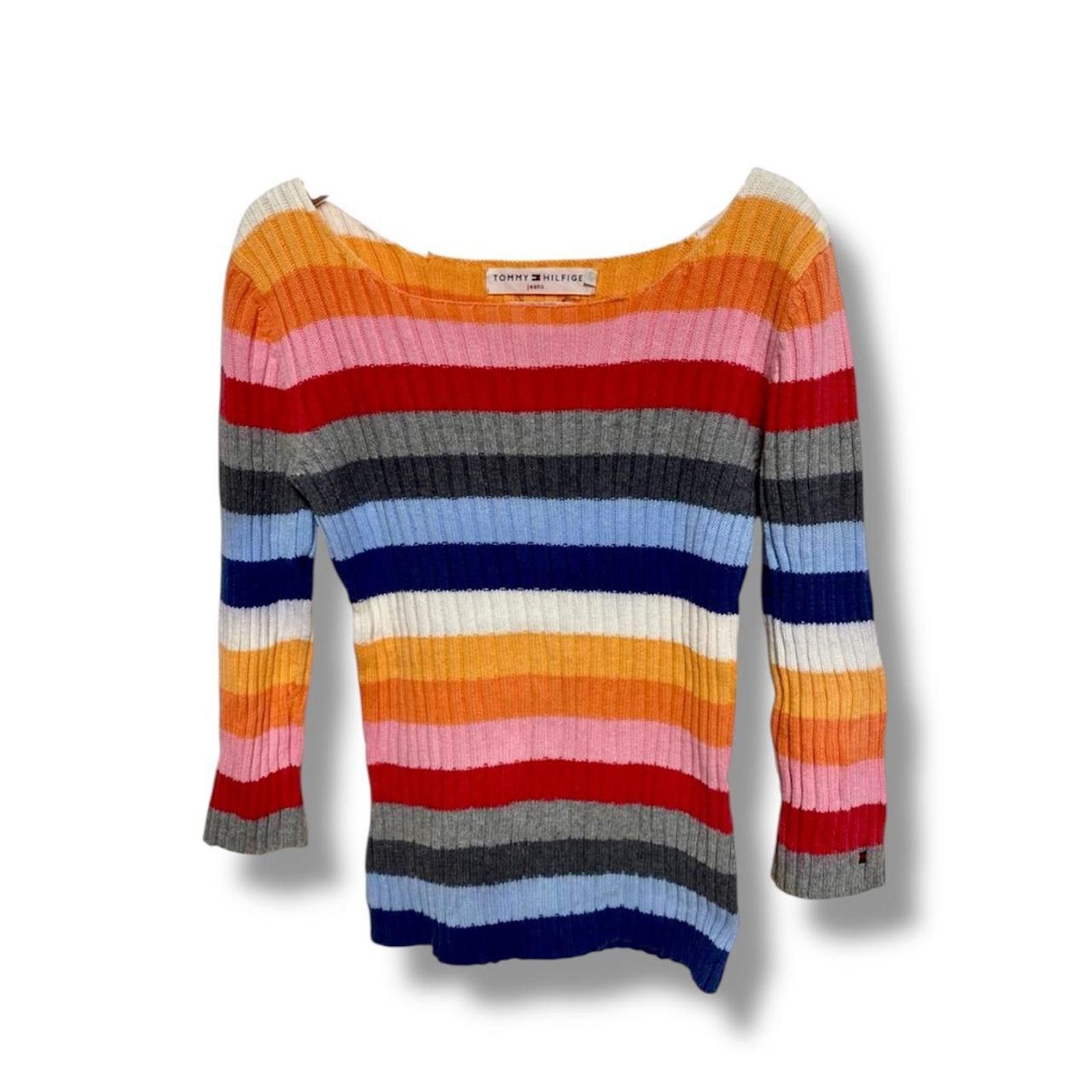 Other Tommy Hilfiger whimsy core rainbow colourful top Size XS / US 0-2 / IT 36-38 - 1 Thumbnail