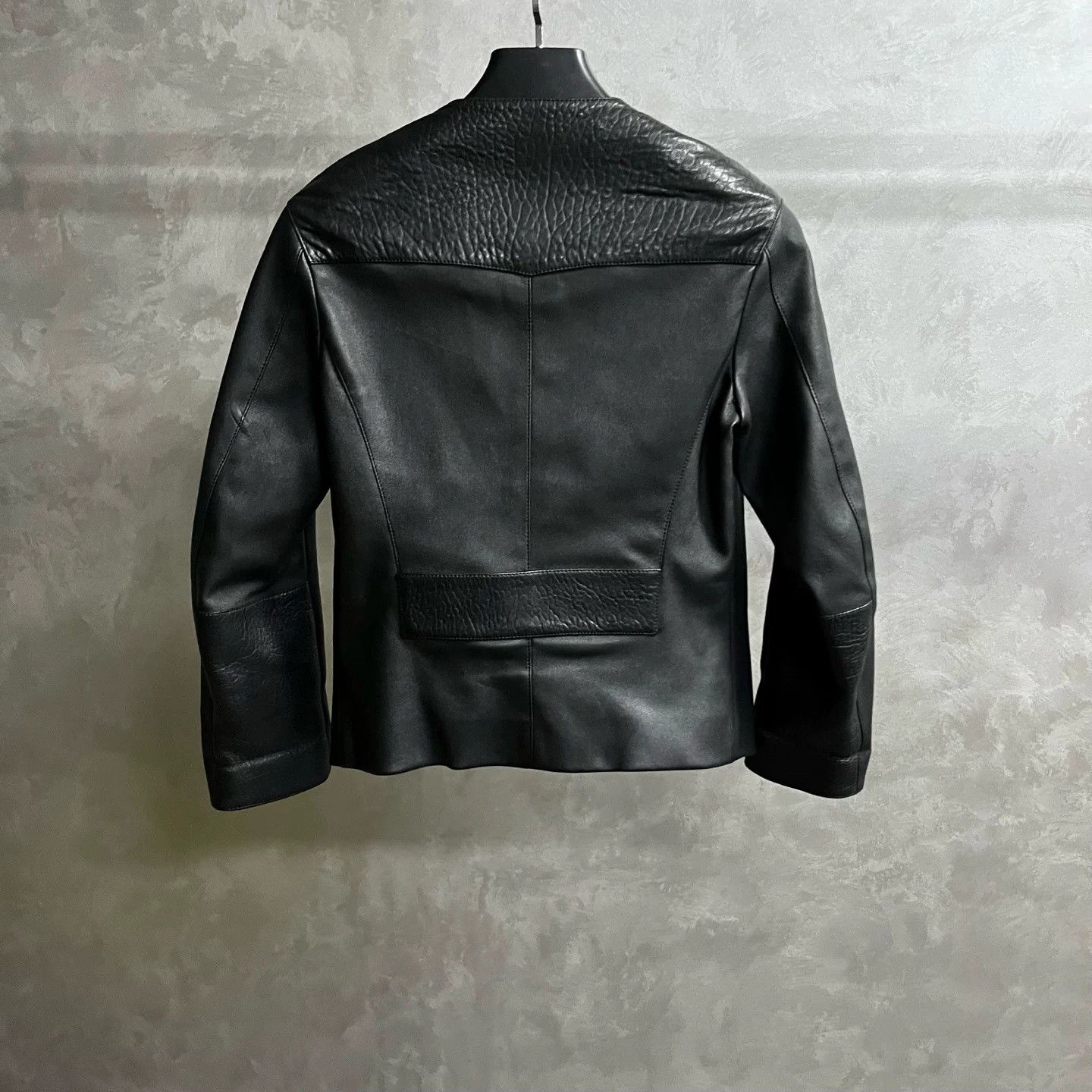 Louis Vuitton Louis Vuitton Classic Black Leather Jacket Size US XXS / EU 40 - 5 Thumbnail