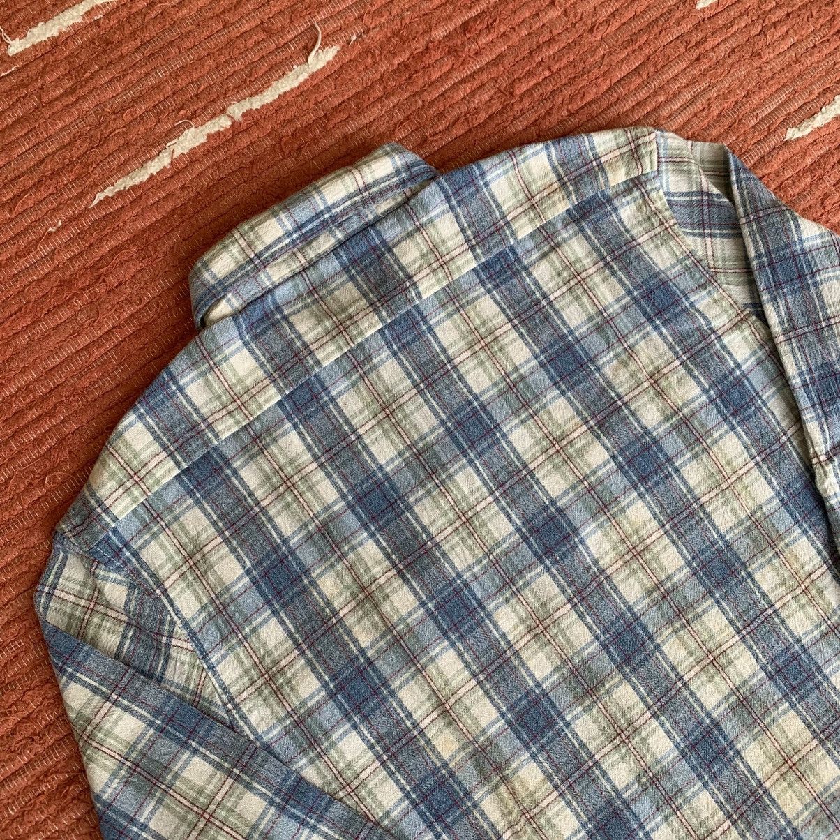Big John 90’s Big John Plaid Work Flannel Size US M / EU 48-50 / 2 - 8 Thumbnail