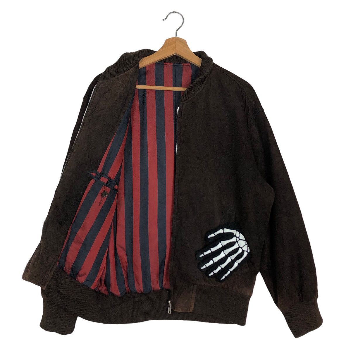 Issey Miyake 🔥90s VINTAGE GENUINE LEATHER BOMBER JACKET ROPE ISSEYMIYAKE Size US M / EU 48-50 / 2 - 9 Thumbnail