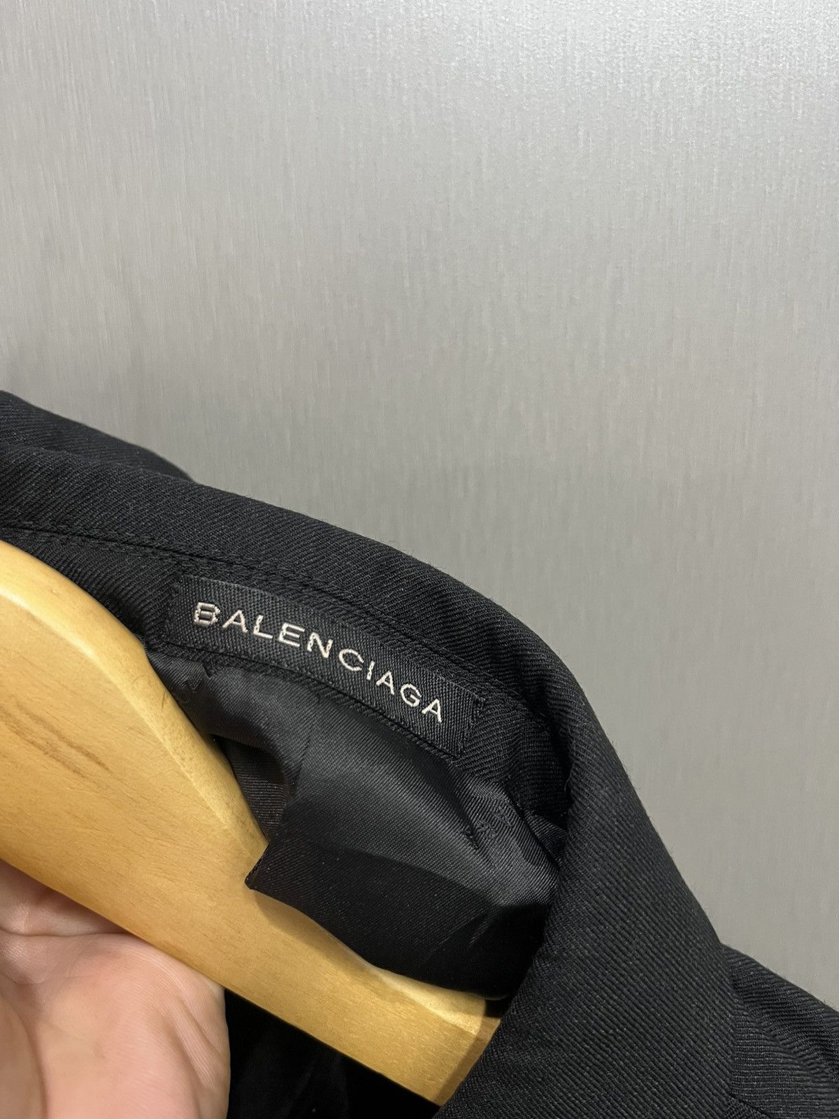 Balenciaga 90s Vintage Balenciaga Blazer Jacket Size 40R - 7 Thumbnail