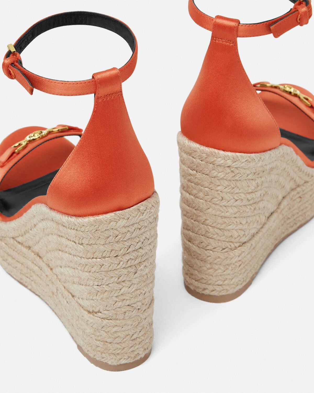 Versace o1y0226 Espadrille Sandals in Orange Size US 7 / IT 37 - 5 Thumbnail
