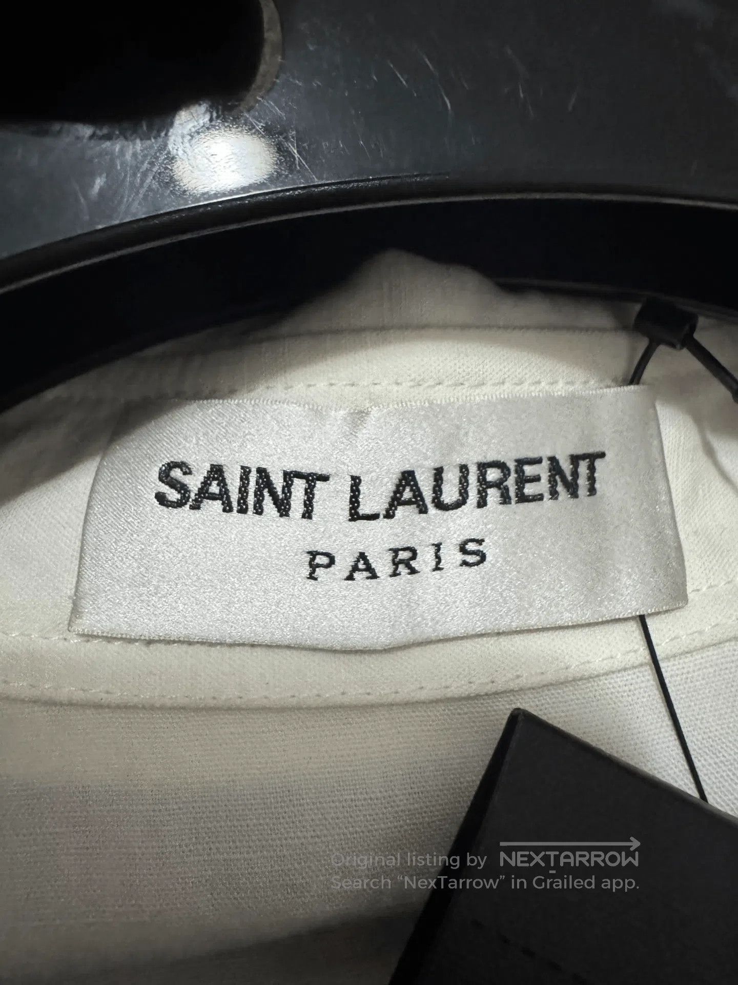 Saint Laurent Paris Saint Laurent SLP23SS Runway Linen Shirt. Size S / US 4 / IT 40 - 6 Thumbnail