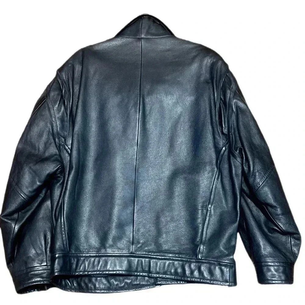 Pepsi Nothing Else is Pepsi black oversized leather jacket Size US XL / EU 56 / 4 - 3 Thumbnail