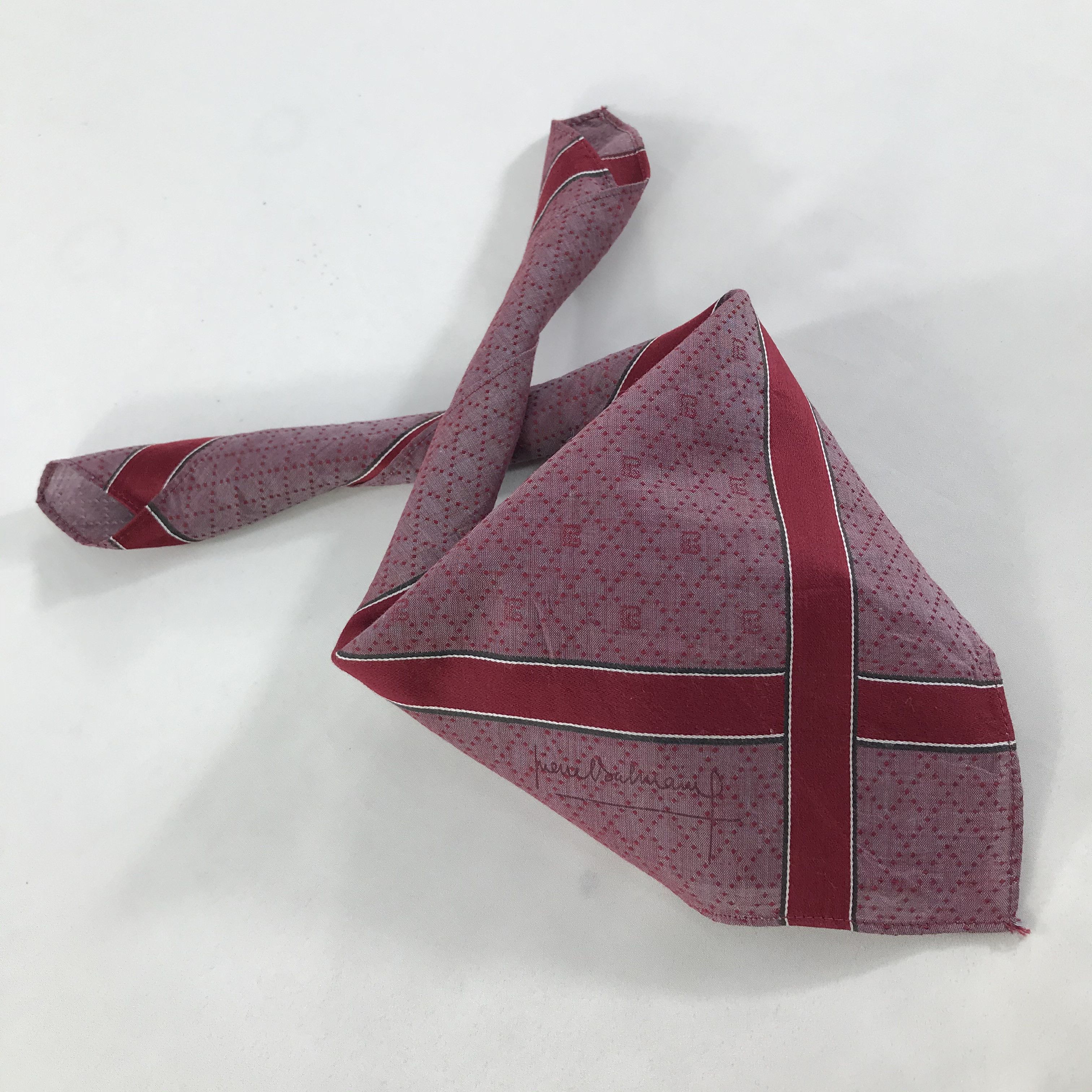 Pierre Balmain × Vintage Pierre Balmain Bandana / Handkerchief / Neckerchief - S1841 Size ONE SIZE - 4 Thumbnail