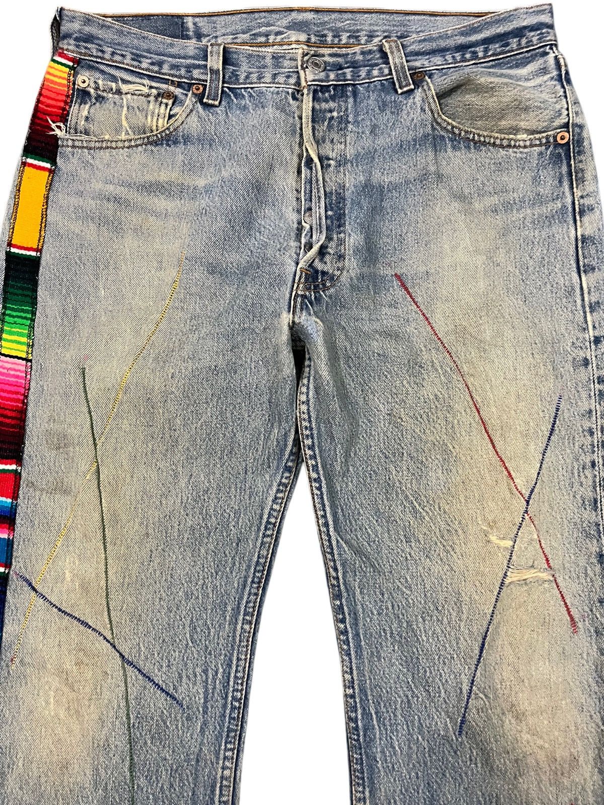 Sifury Vintage Levi’s 501 x Sifury Remake Custom Denim Size US 33 - 2 Thumbnail