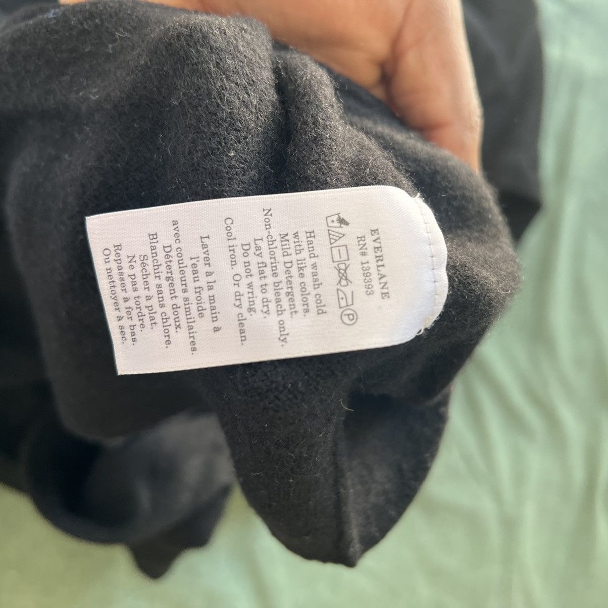 Everlane Cashmere Crewneck Sweater Size US L / EU 52-54 / 3 - 3 Thumbnail