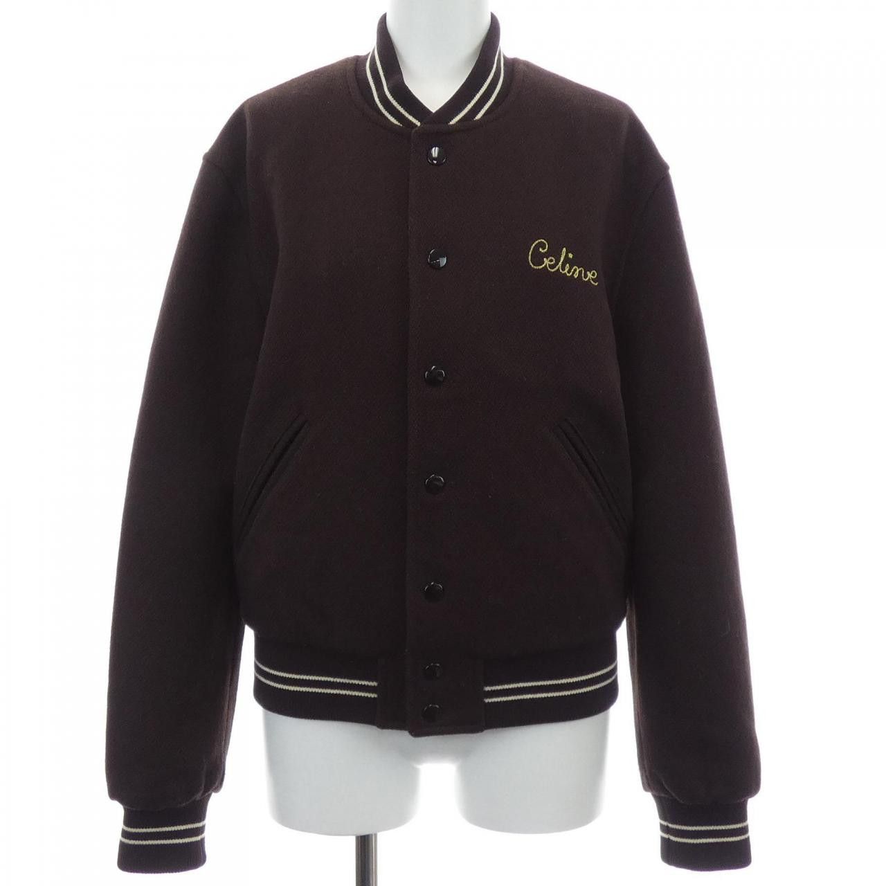 Celine Celine CELINE Embroidery Teddy Jacket Textile Outerwear 2V679896C DUTY FREE for USA Size ONE SIZE - 1 Thumbnail