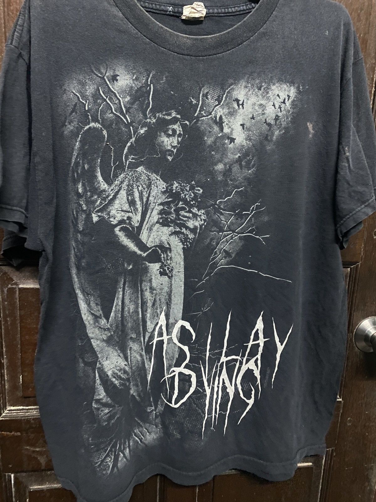 Band Tees × Vintage FIRE 🔥 VINTAGE Y2K AS I LAY DYING METAL CORE SUN FADED Size US L / EU 52-54 / 3 - 2 Thumbnail