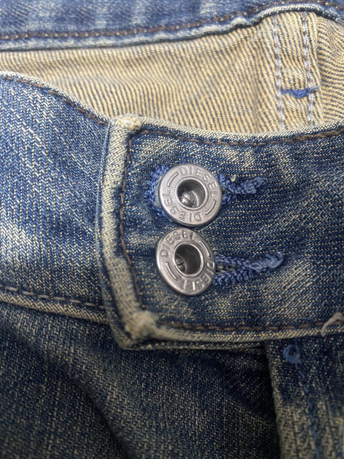 Diesel Vintage Diesel drip hype Washed denim jeans Size US 34 / EU 50 - 9 Thumbnail