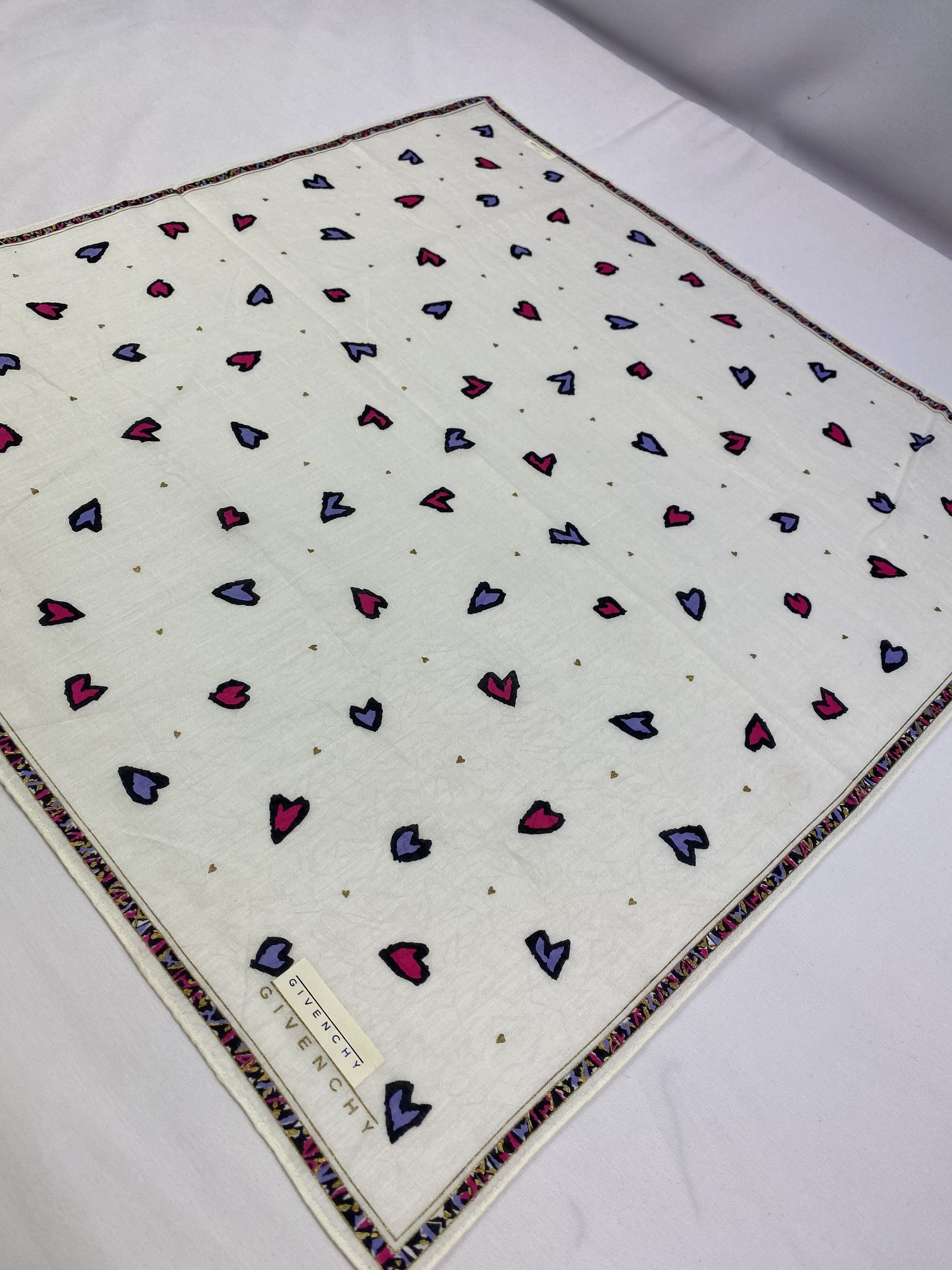Vintage Givenchy Handkerchief / Bandana / Neckerchief Size ONE SIZE - 4 Thumbnail
