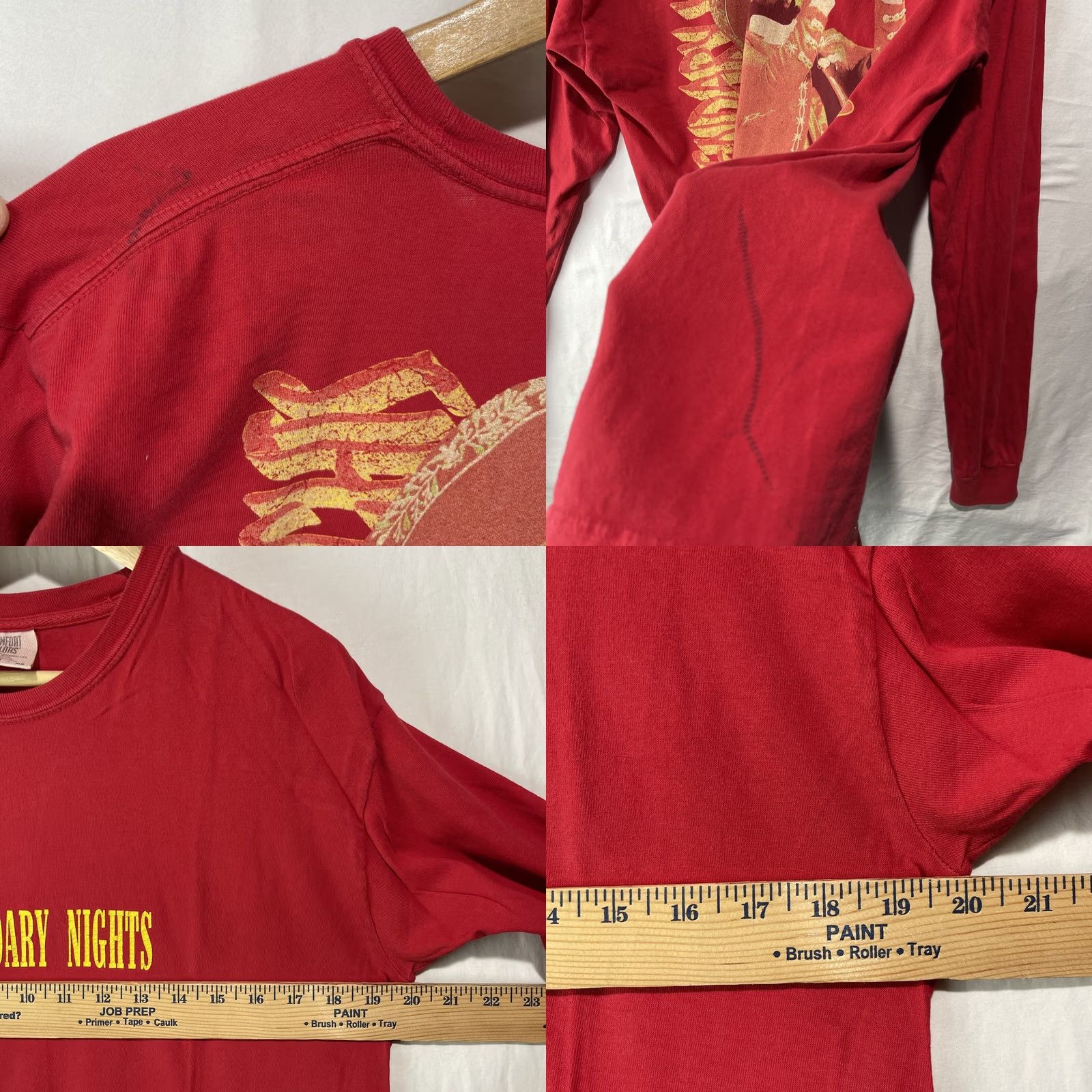 Comfort Colors YG Shirt Men Medium Legendary Nights Tour Mariachi Hip Hop Rap Tee Long Sleeve Shirt Mens XS Size US M / EU 48-50 / 2 - 9 Thumbnail