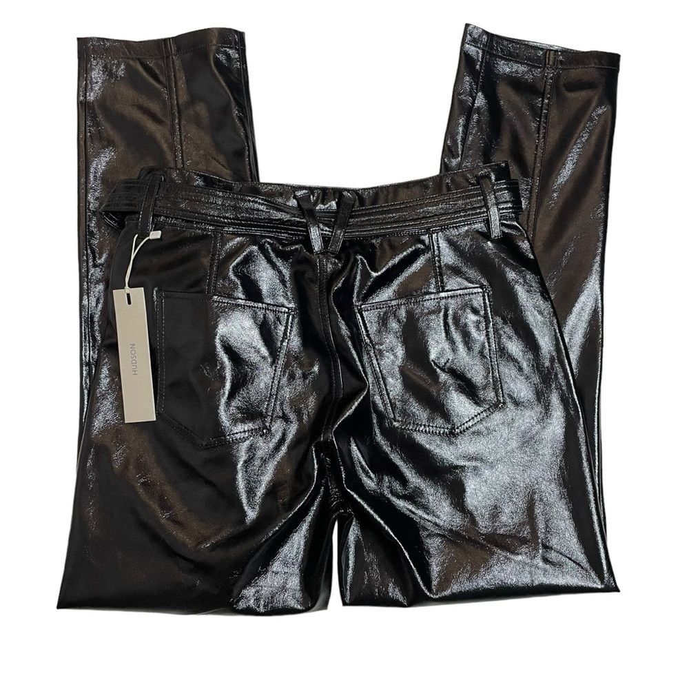 Hudson NWT New $265 Hudson Faux Leather Utility Cargo Ankle Straig Size 29" - 4 Thumbnail
