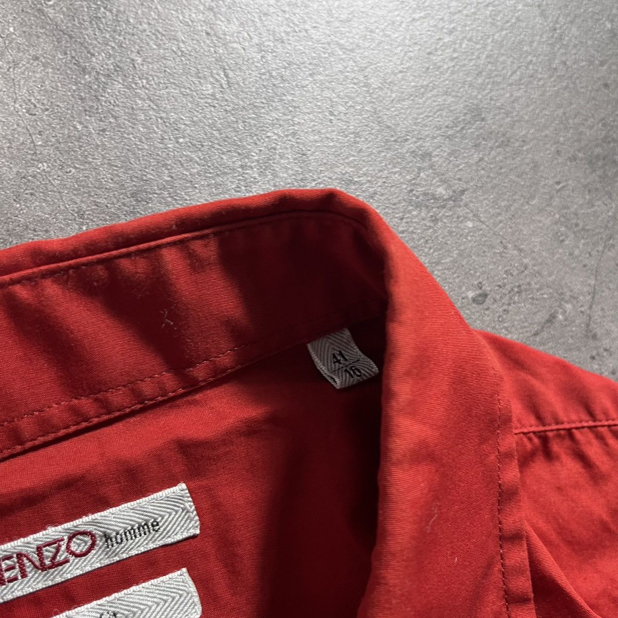 Kenzo Kenzo Paris Homme Longsleeve Shirt Button Up Tee Old Money Size US M / EU 48-50 / 2 - 8 Thumbnail